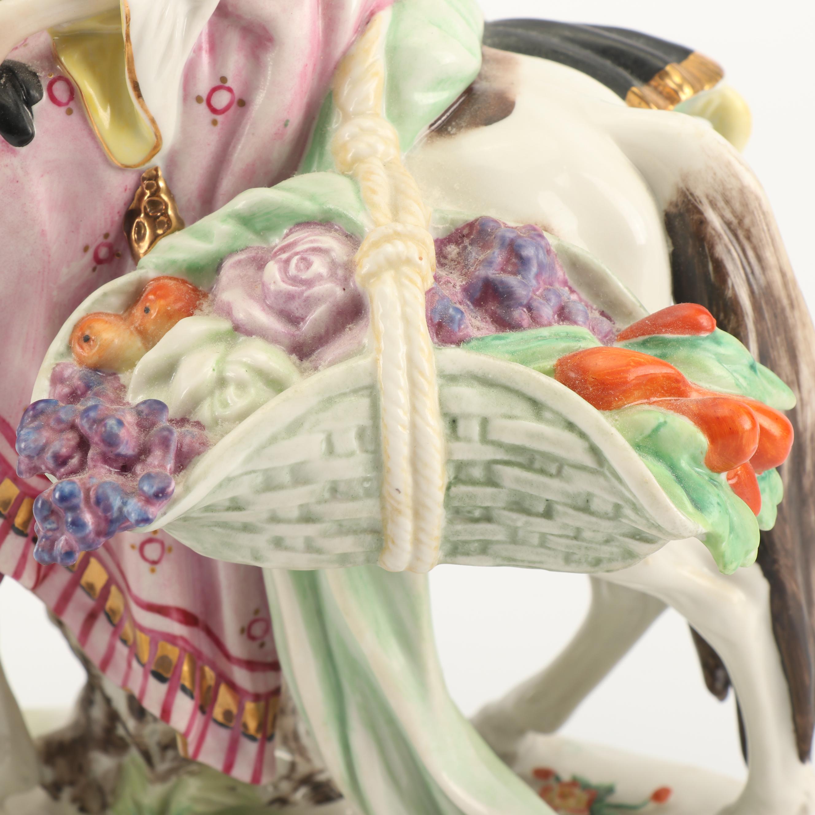 Felix Zeh Scheibe Alsbach German Porcelain Figurines