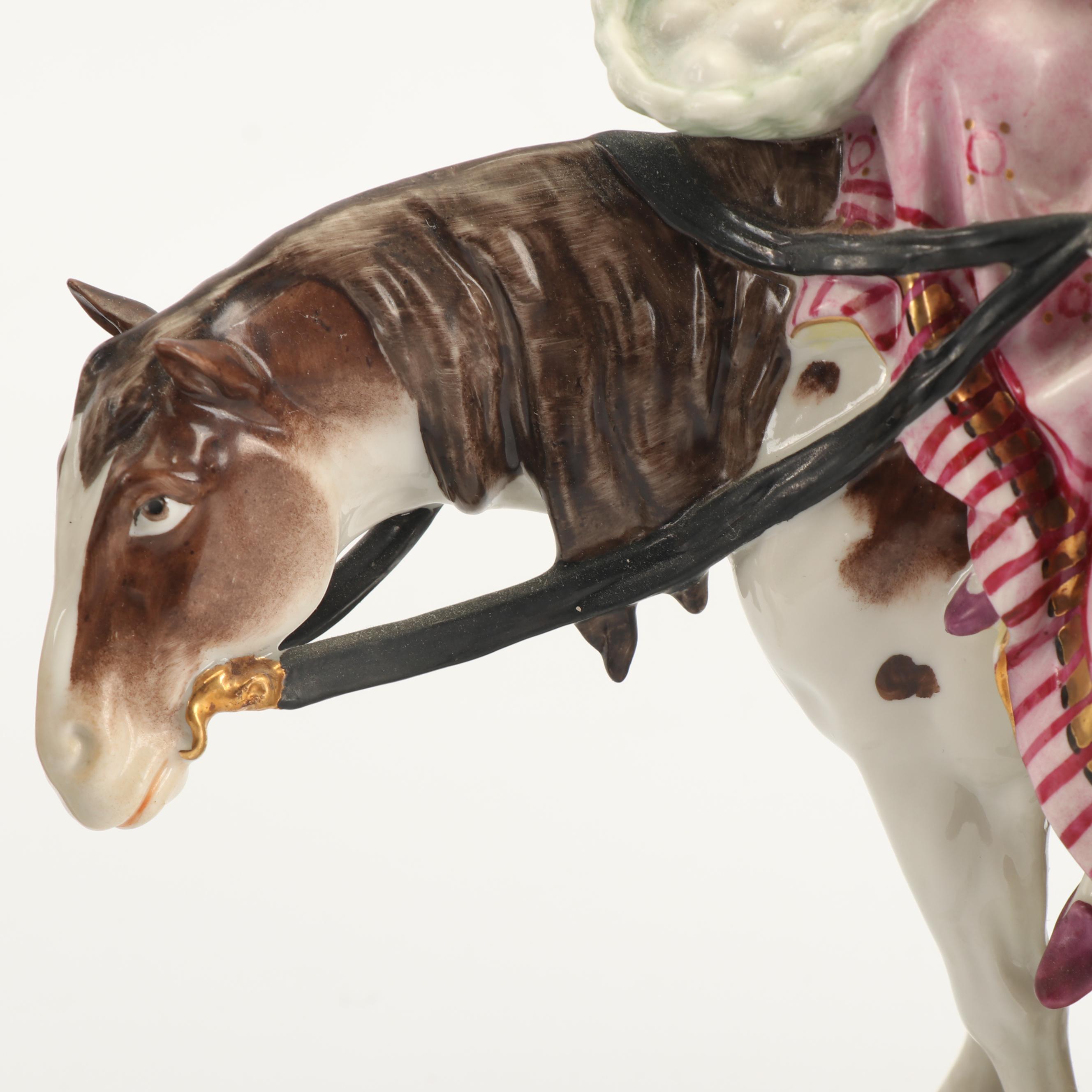 Felix Zeh Scheibe Alsbach German Porcelain Figurines