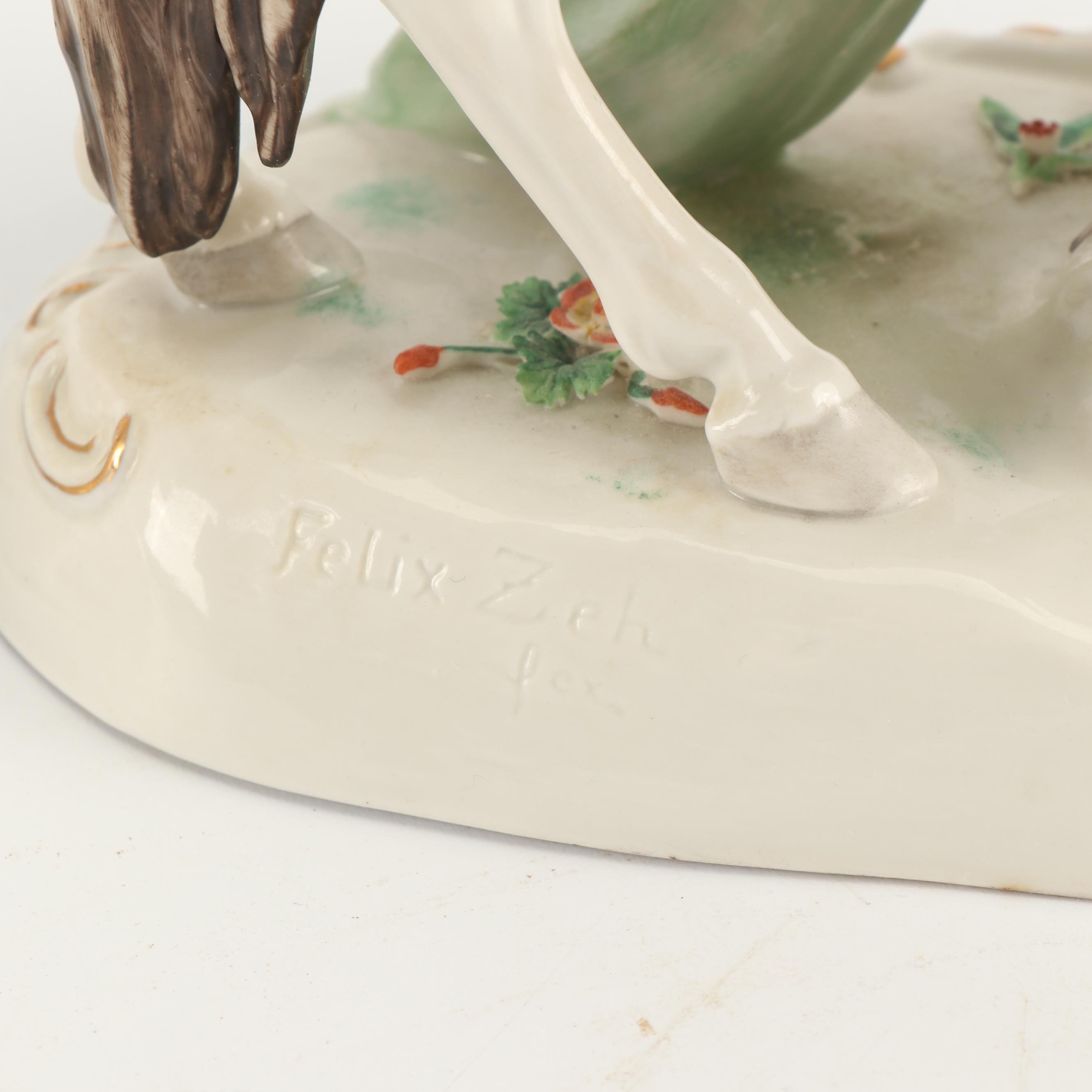 Felix Zeh Scheibe Alsbach German Porcelain Figurines