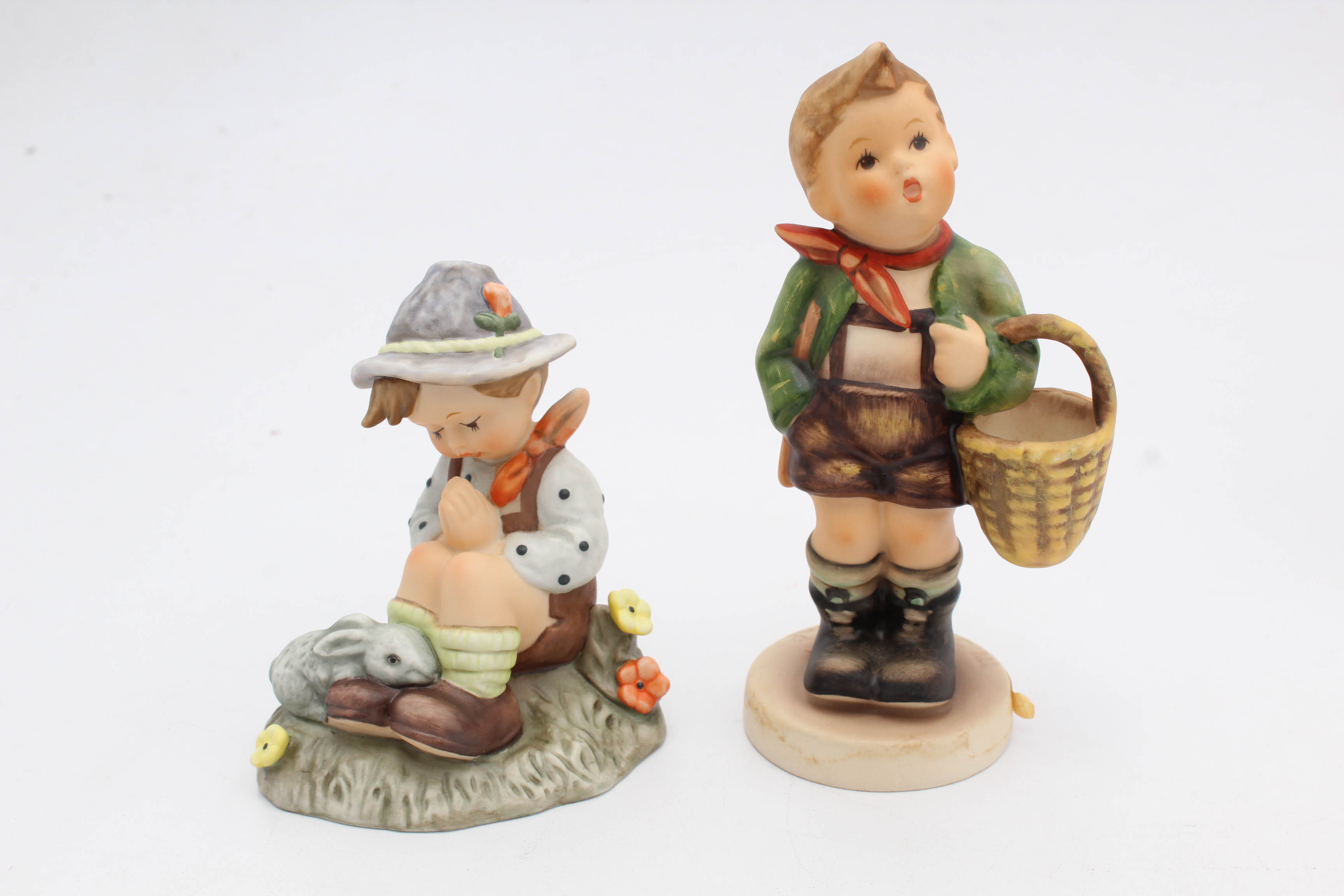 Goebel Hummel Porcelain Collector Plate and Figurines
