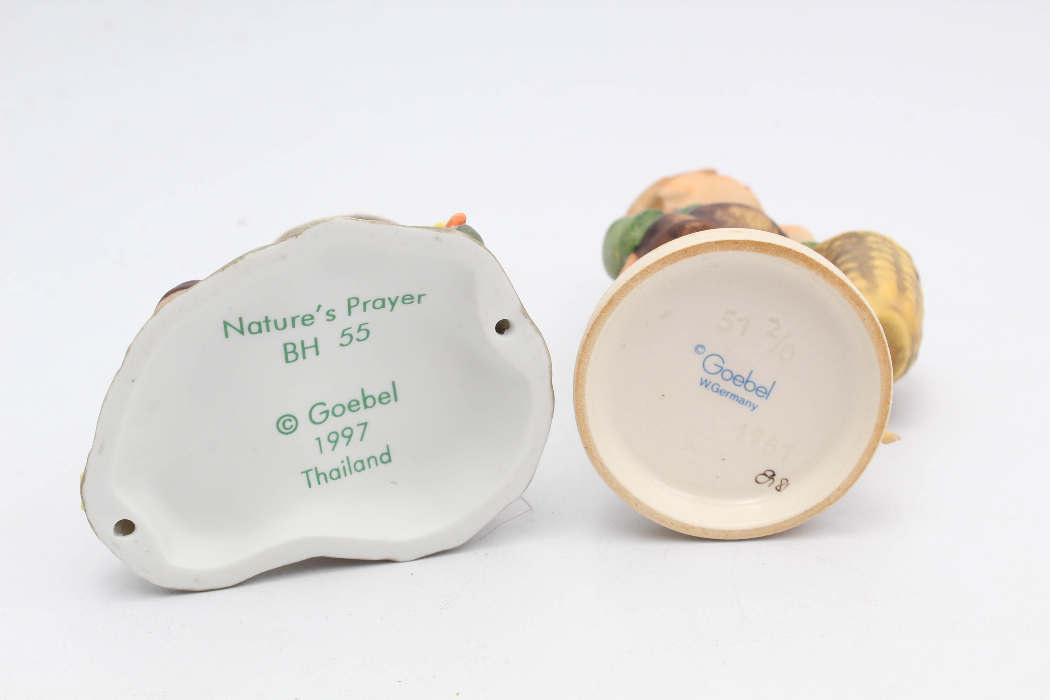 Goebel Hummel Porcelain Collector Plate and Figurines