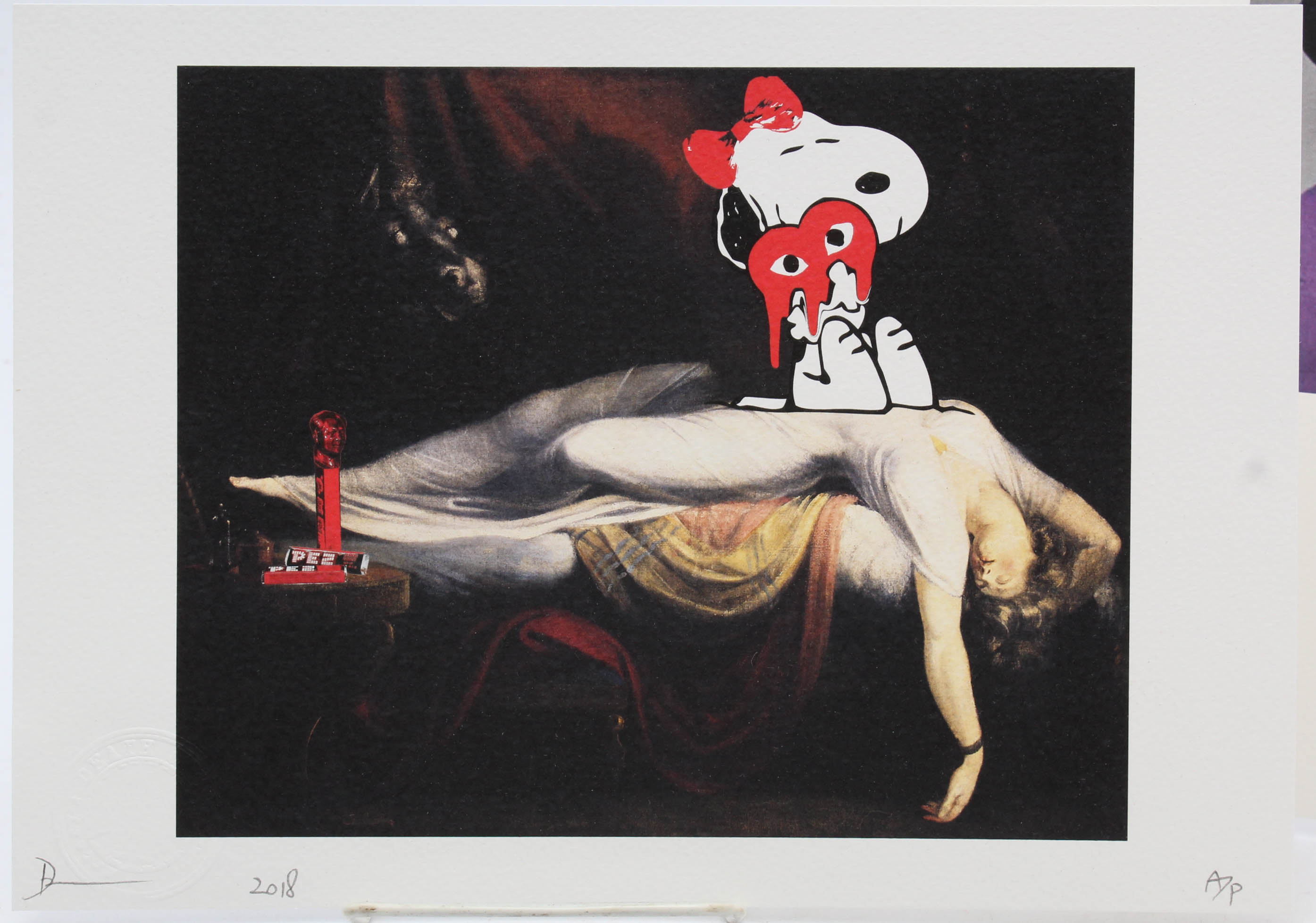 Missing Piece and Death NYC Artist Proof Graphic Illustrations