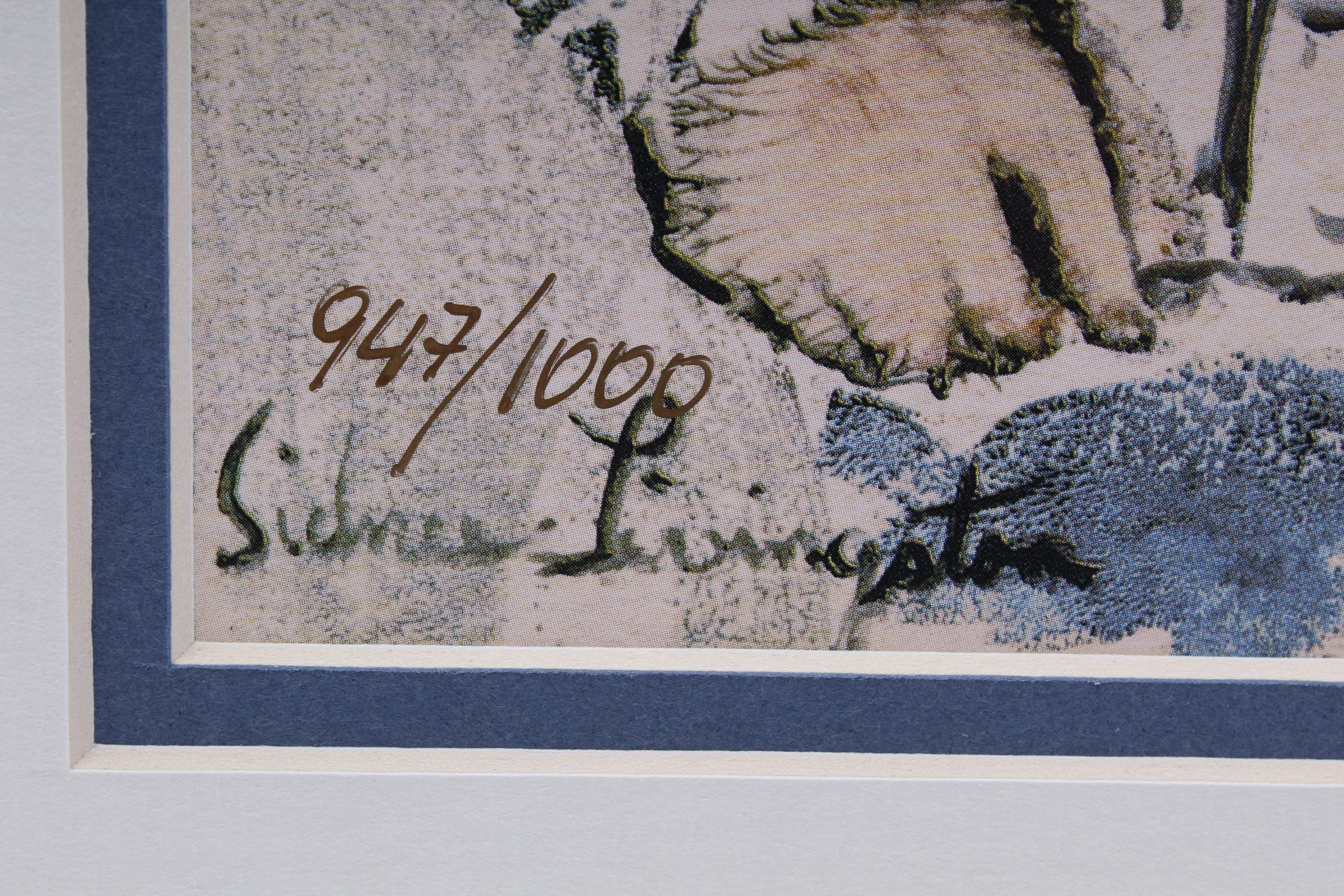 Two Sidnee Livingston Limited Edition Watercolor Monotypes