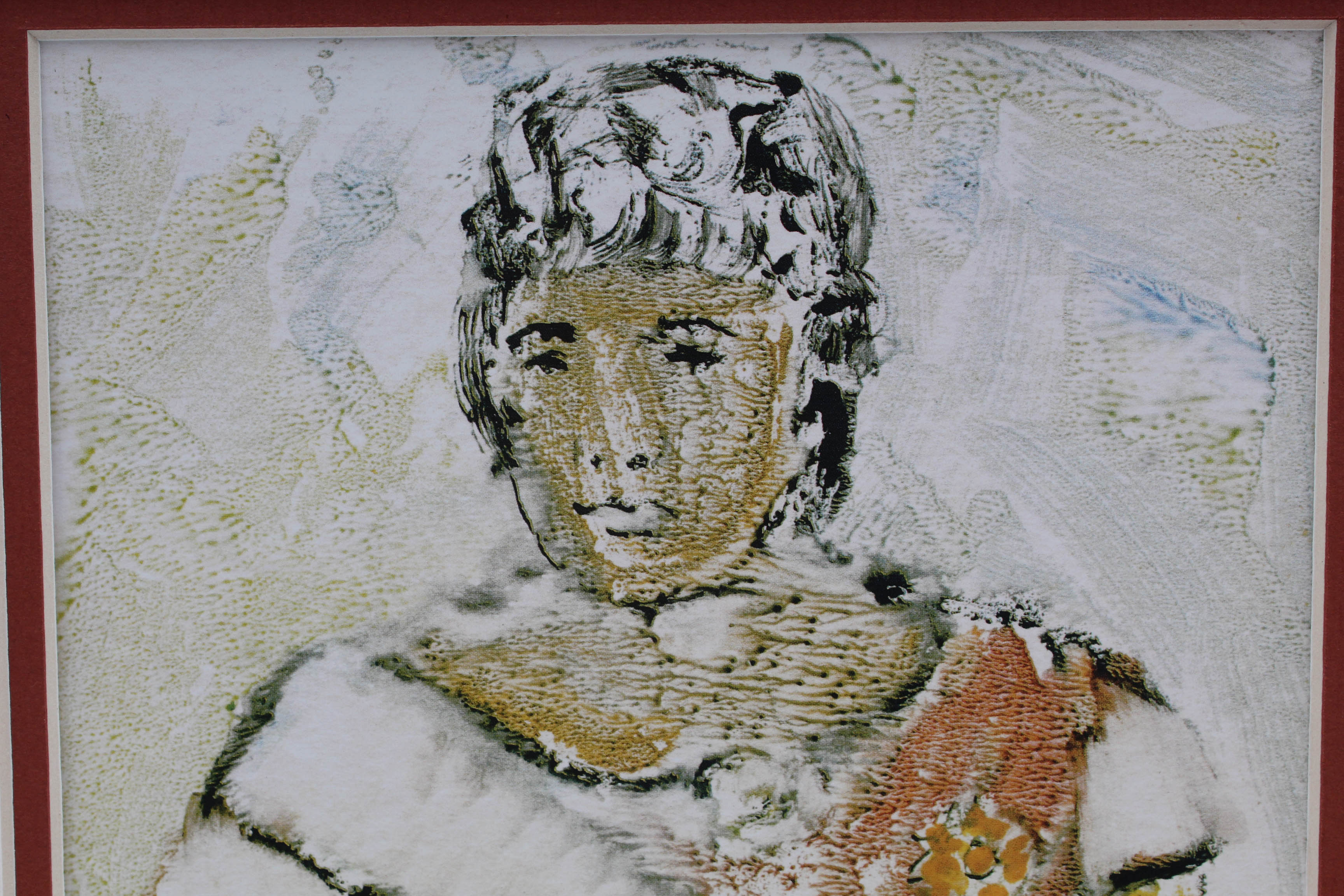 Two Sidnee Livingston Limited Edition Watercolor Monotypes