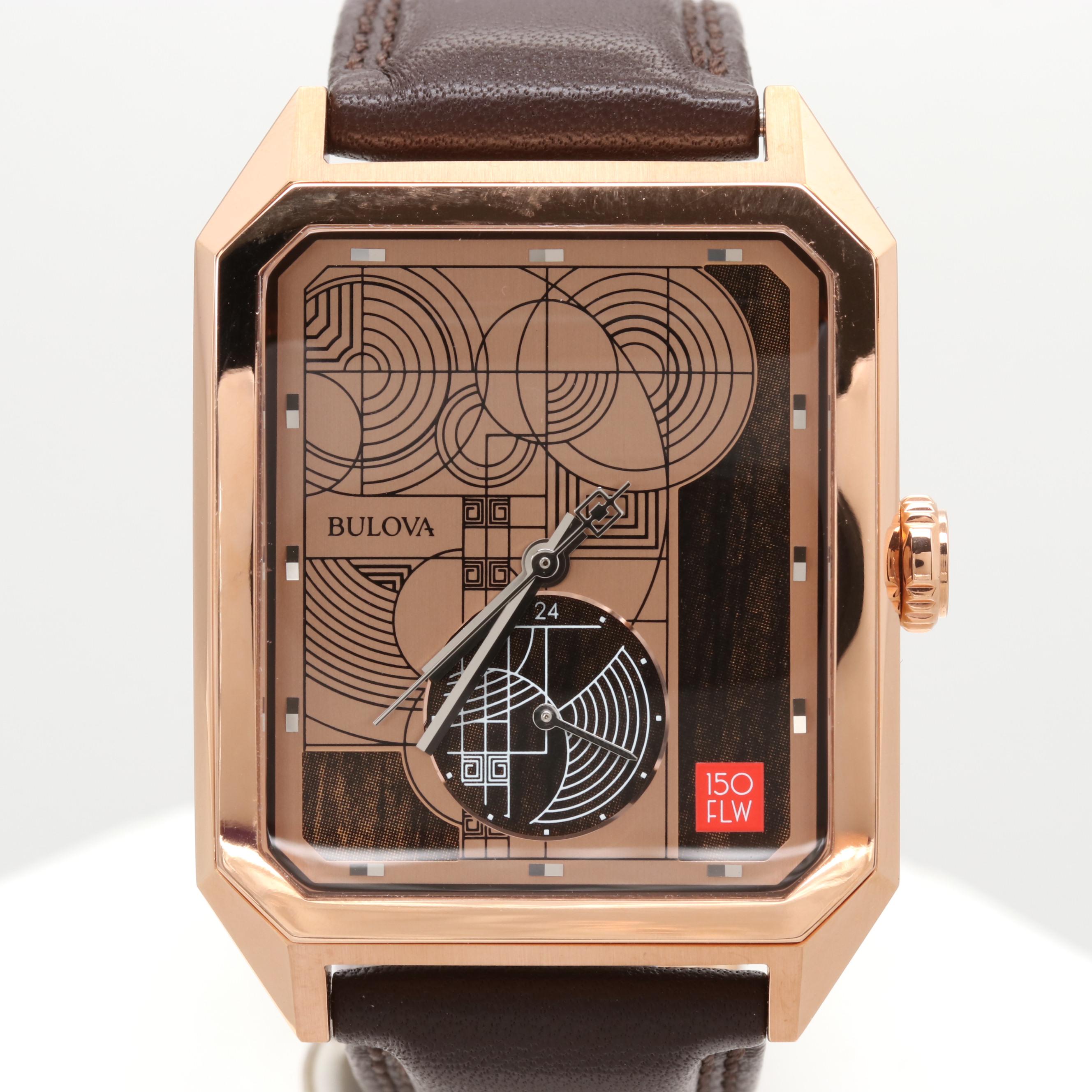 Bulova Frank Lloyd Wright 150 Hoffman House Limited Edition Watch