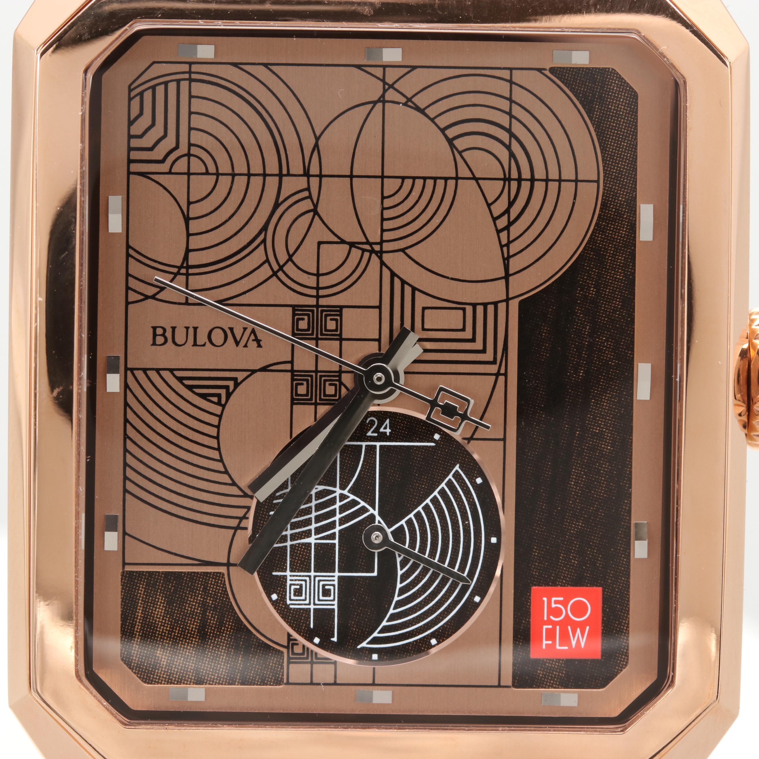 Bulova Frank Lloyd Wright 150 Hoffman House Limited Edition Watch
