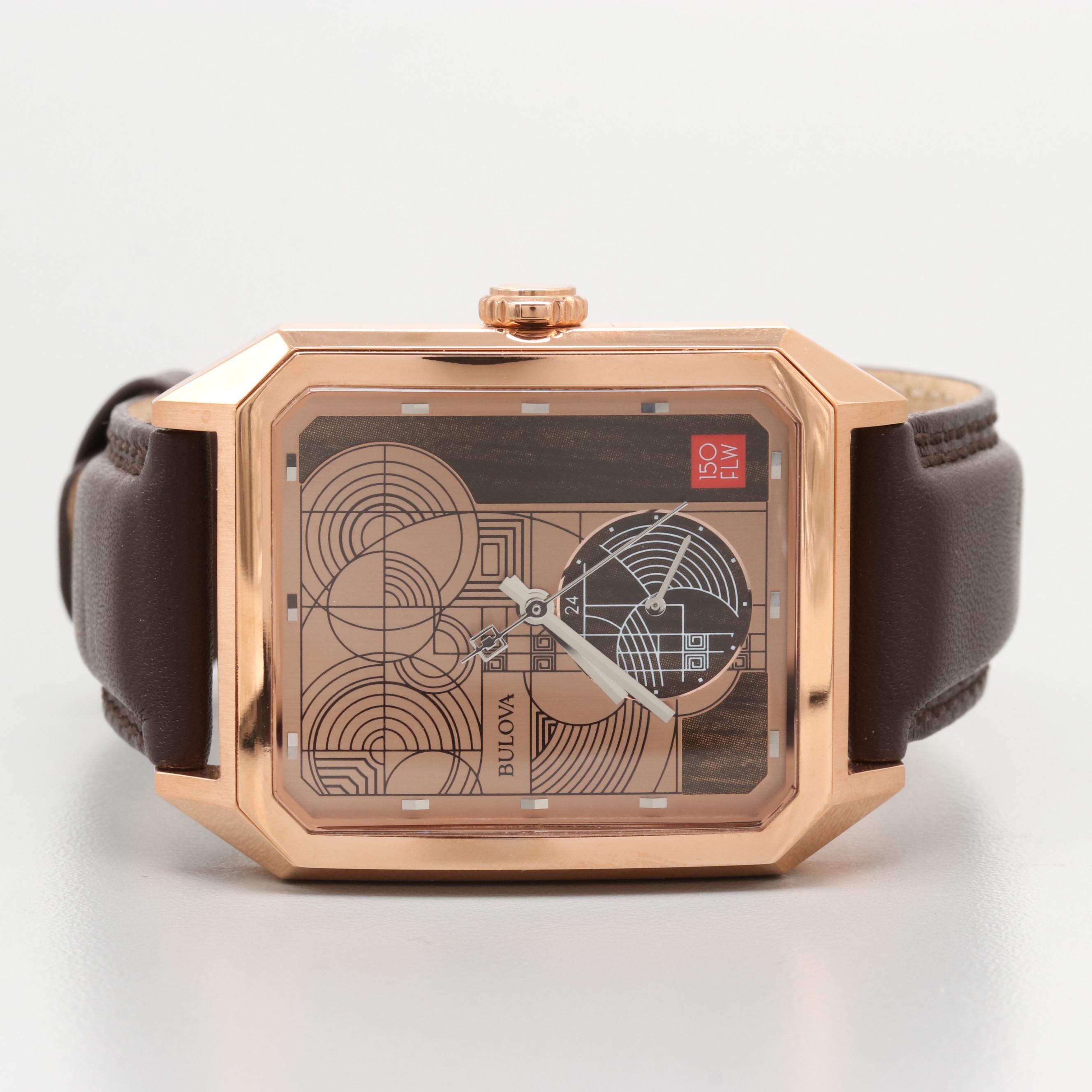 Bulova Frank Lloyd Wright 150 Hoffman House Limited Edition Watch