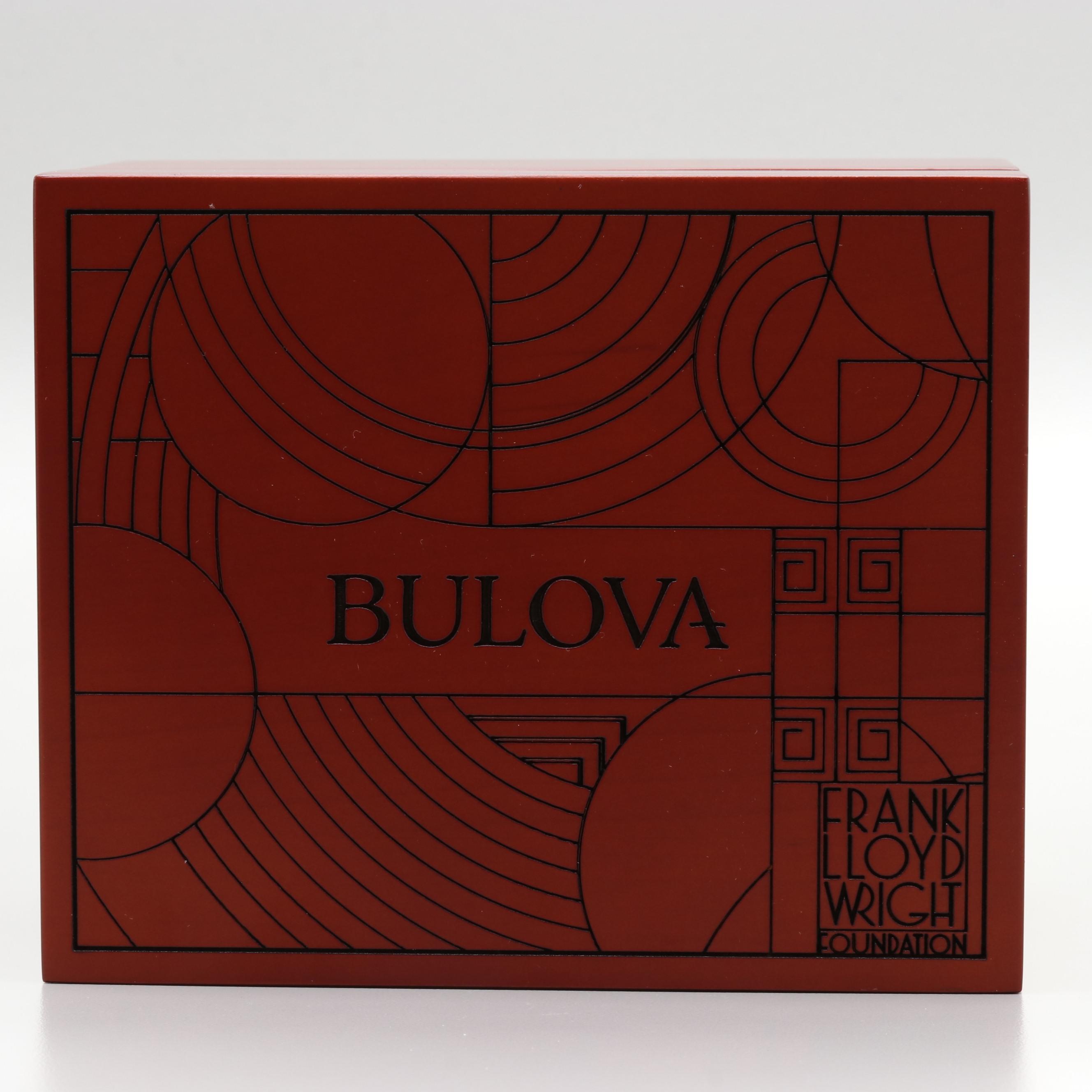 Bulova Frank Lloyd Wright 150 Hoffman House Limited Edition Watch