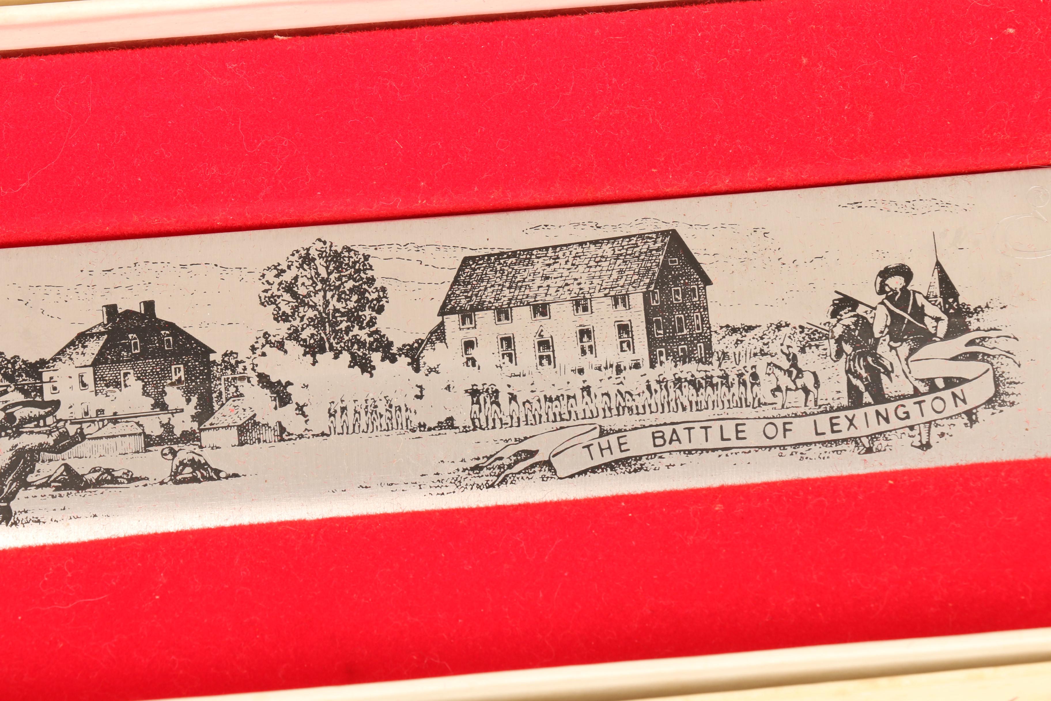 Case XX Reproduction Camp Knives "The Rio Grande" & "The Battle of Lexington"