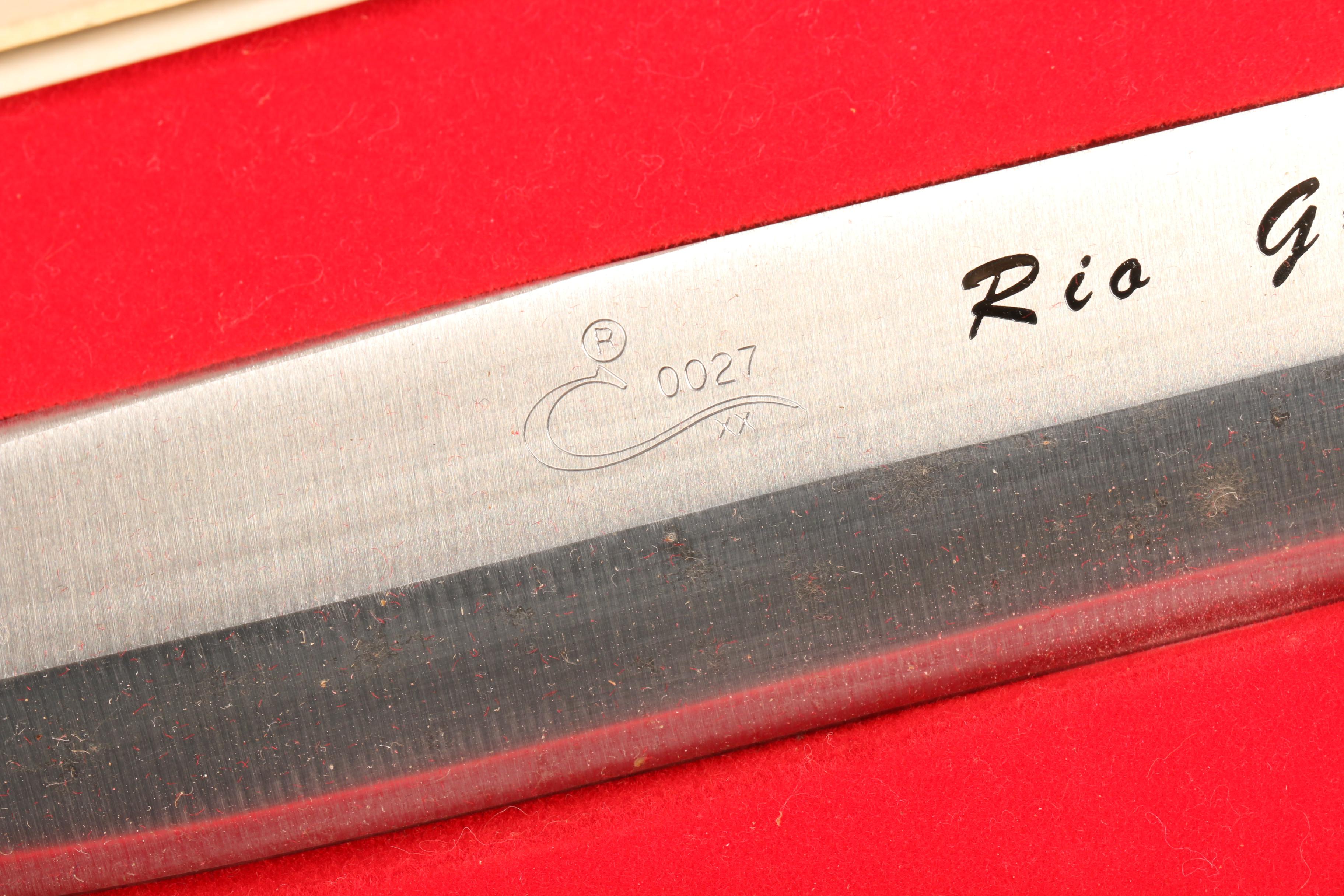 Case XX Reproduction Camp Knives "The Rio Grande" & "The Battle of Lexington"