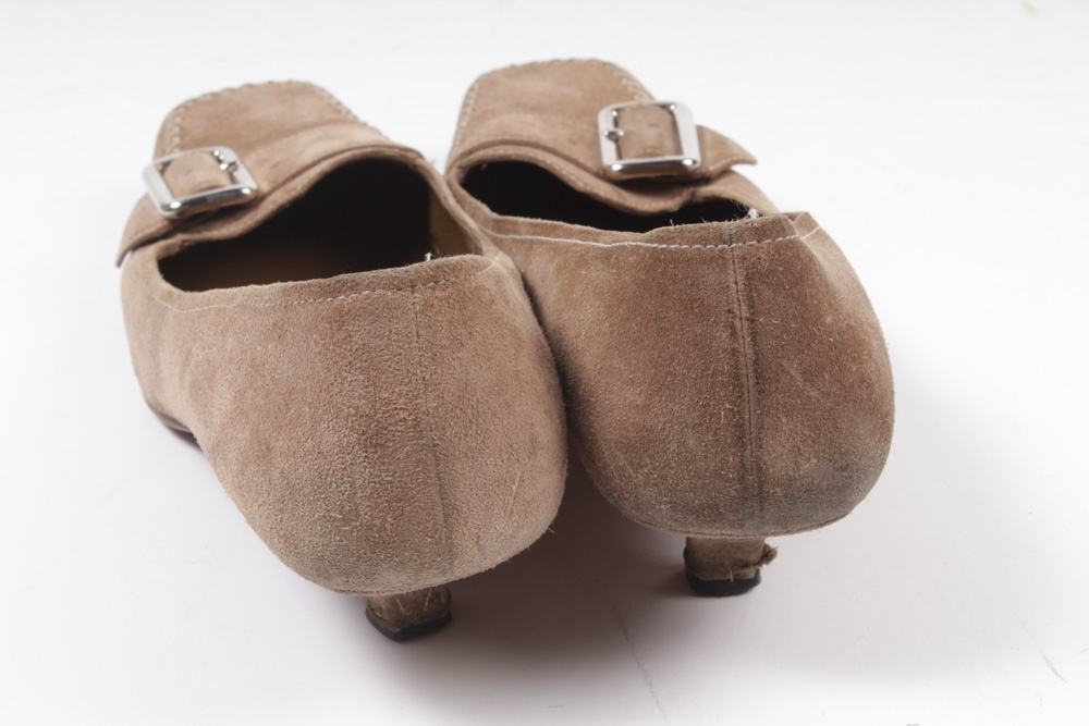 Women's Prada Suede Loafers