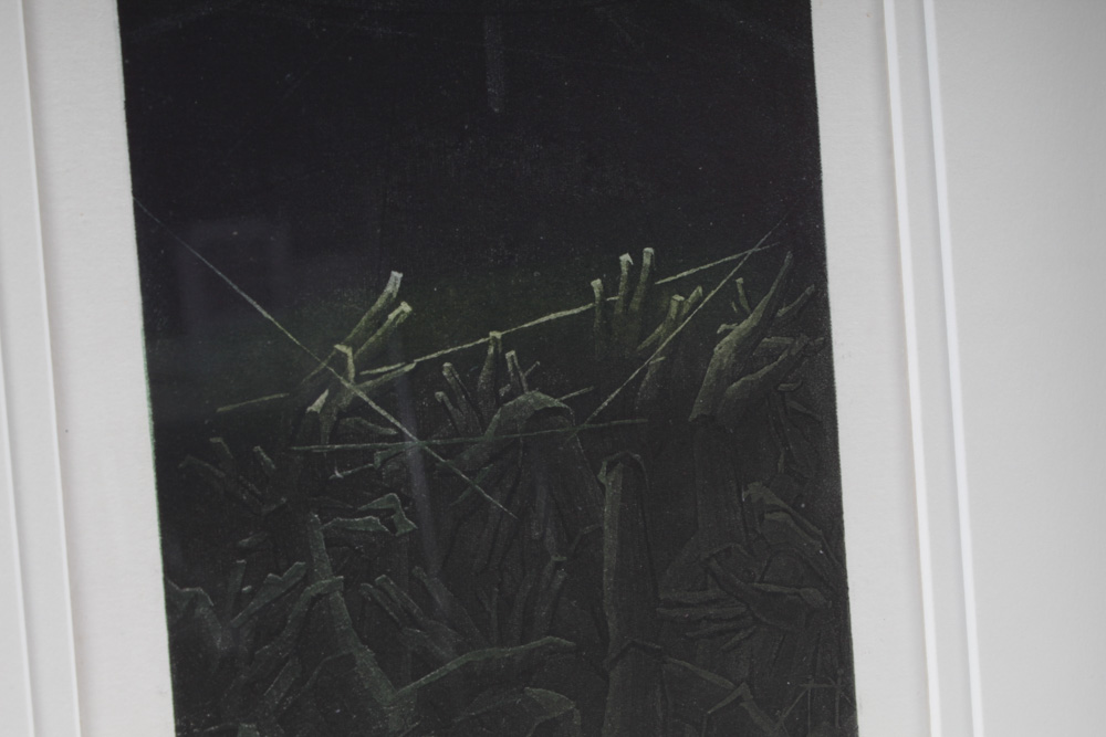 Alexander Serebryany "The Harmony of Emptiness" Bookplate Etching