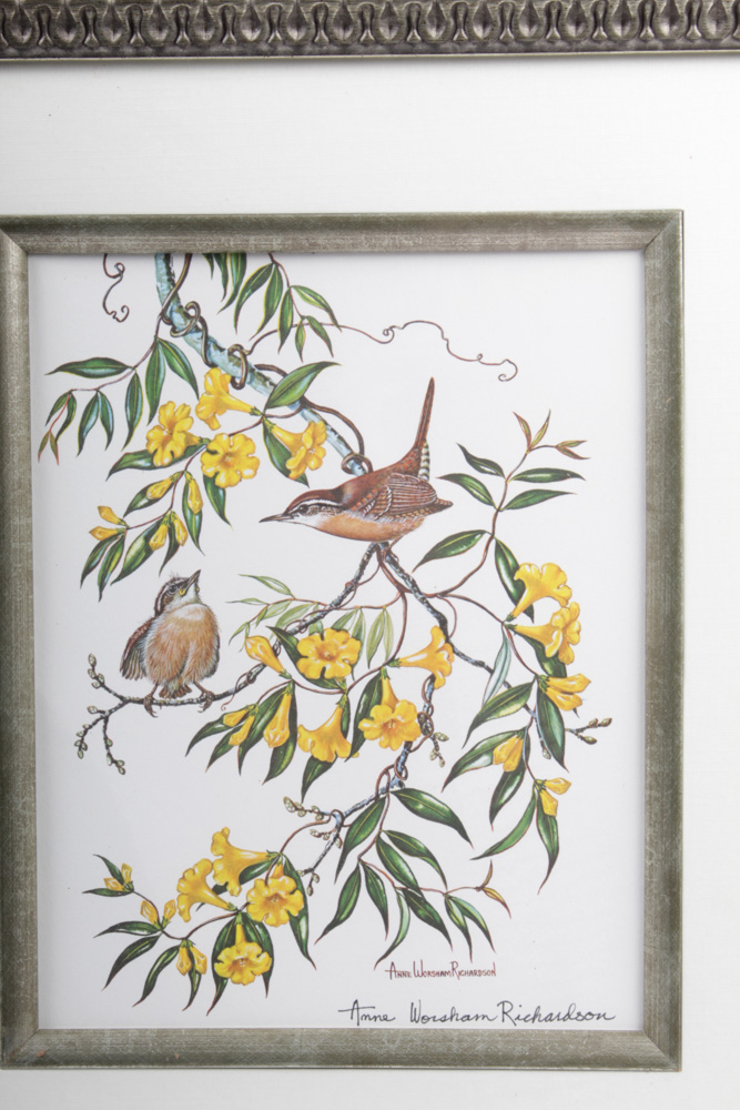 Anne Worsham Richardson Ornithological Offset Lithograph