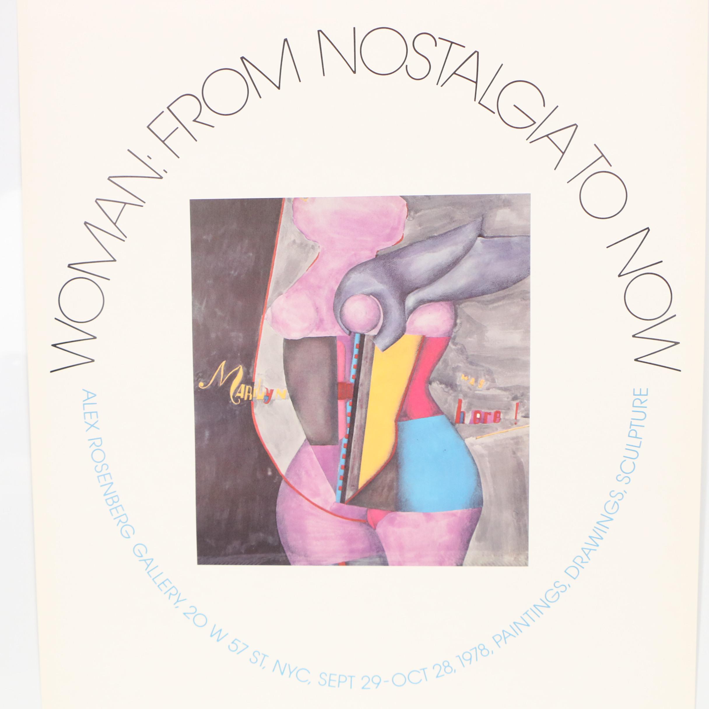 Alex Rosenberg Gallery Exhibition Posters "Woman: From Nostalgia to now"