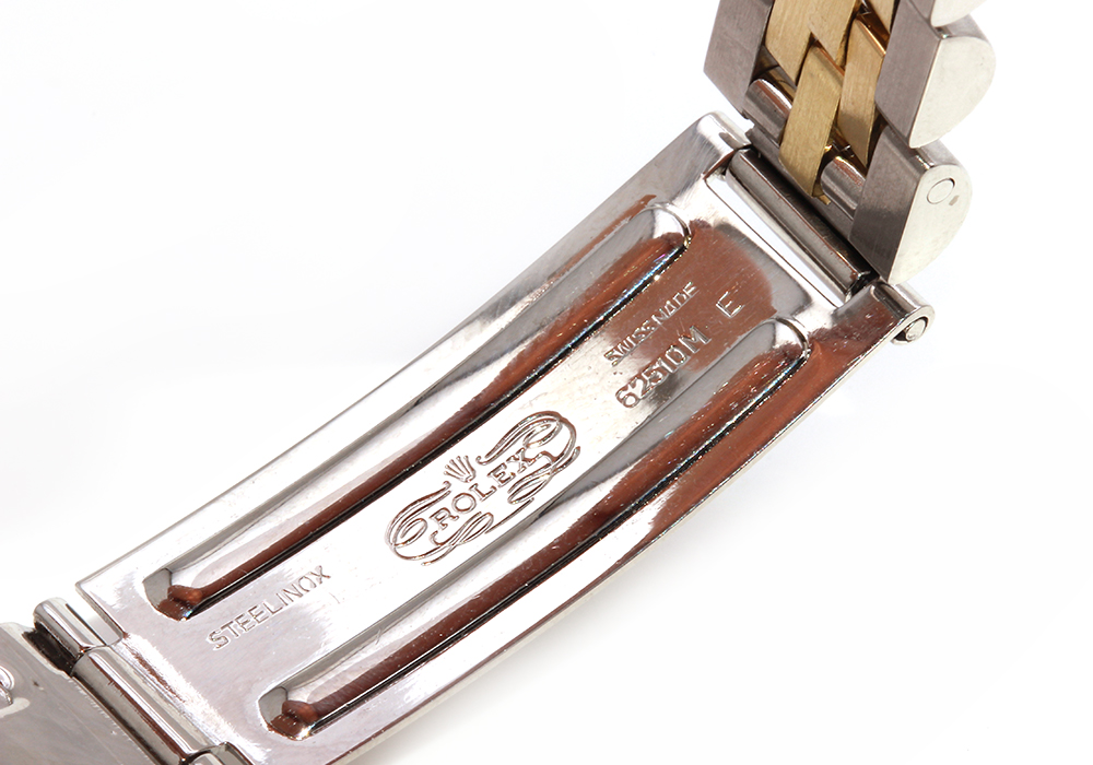 Rolex Datejust 18K Yellow Gold and Stainless Steel Watch With Diamonds,1986