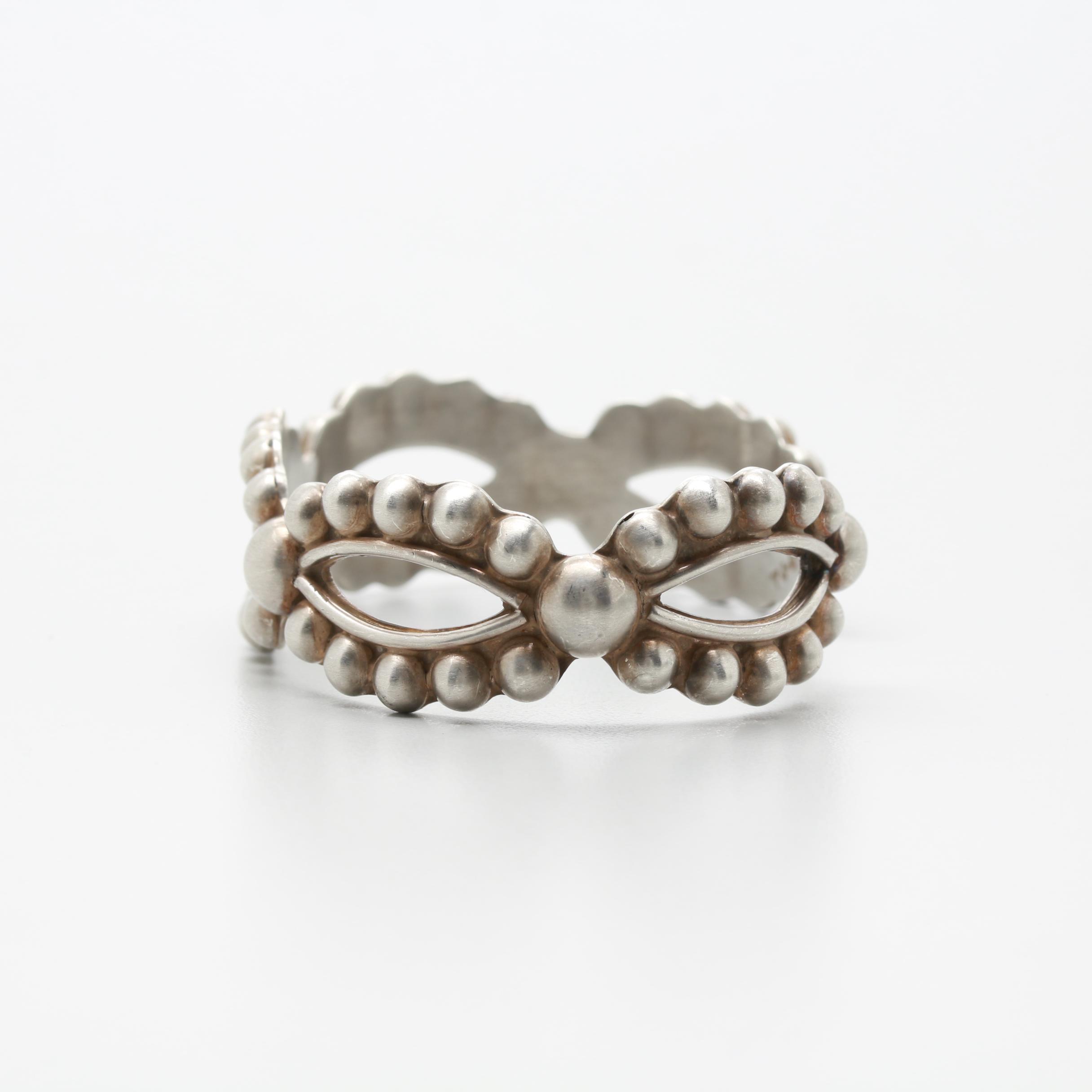 Mexican Sterling Silver Cuff Bracelet