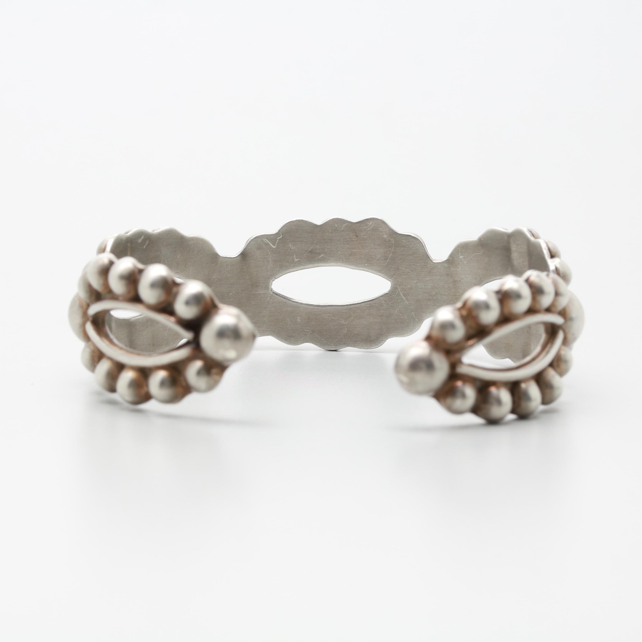 Mexican Sterling Silver Cuff Bracelet