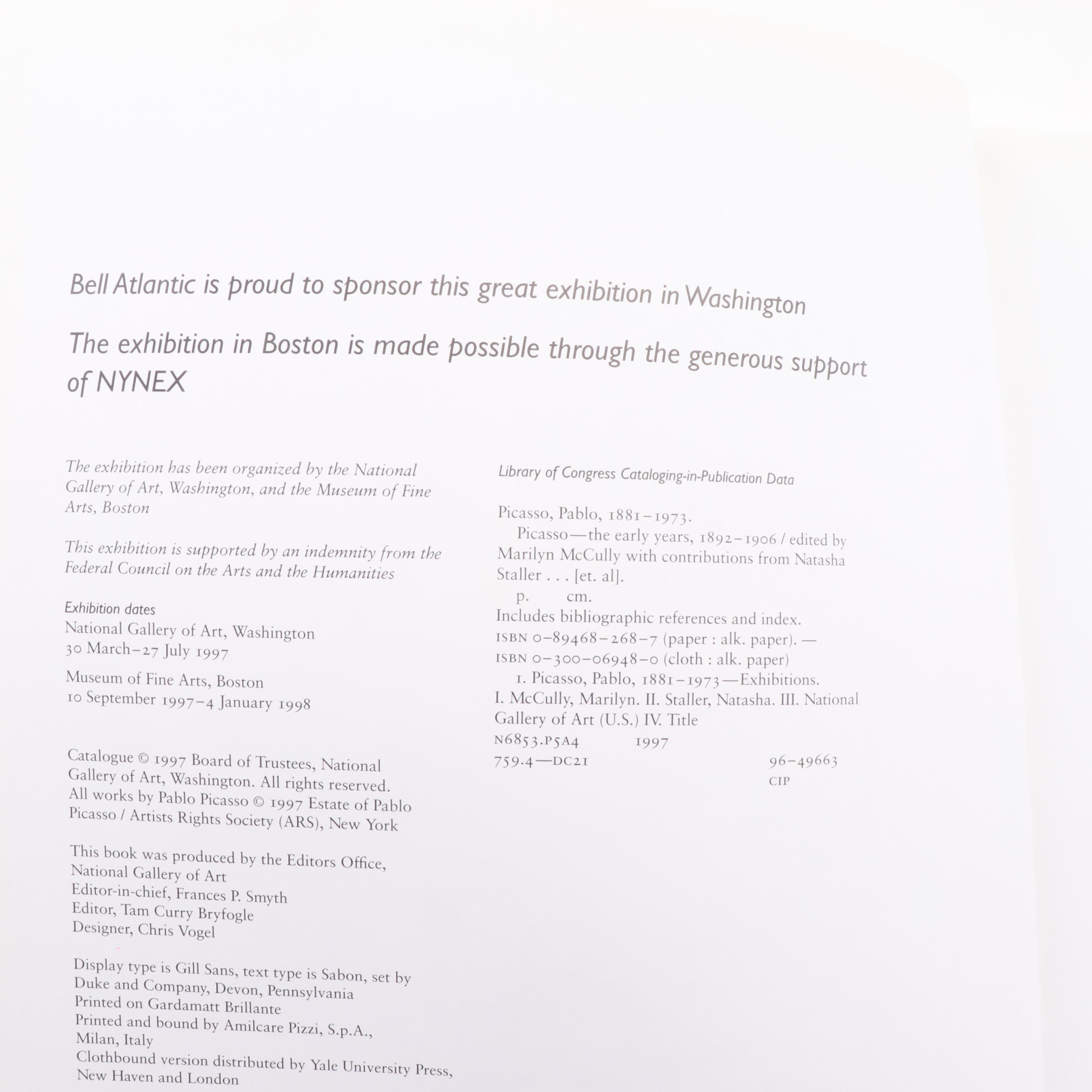 Pablo Picasso Art Books Collection