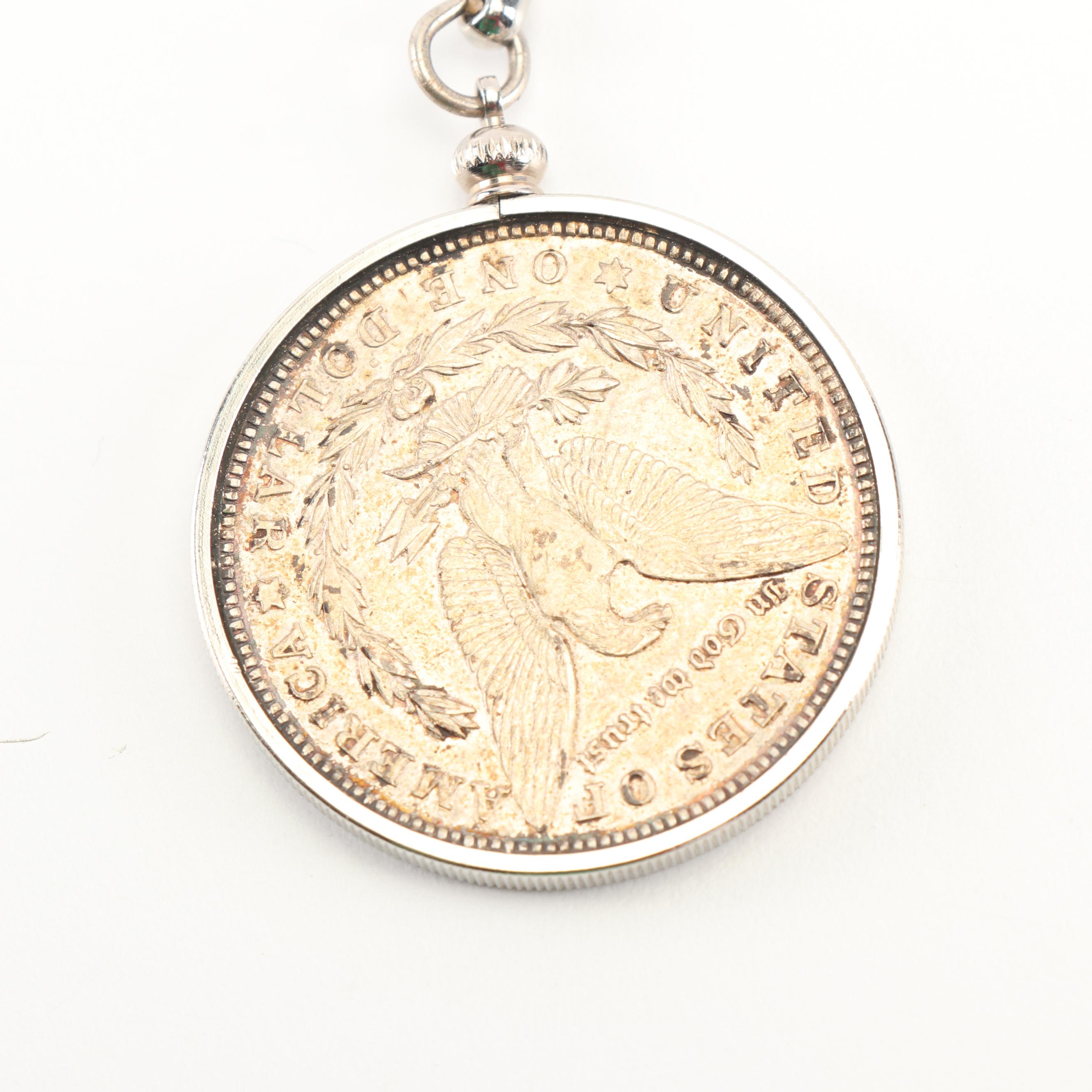 1921 Morgan Silver Dollar Key Chain
