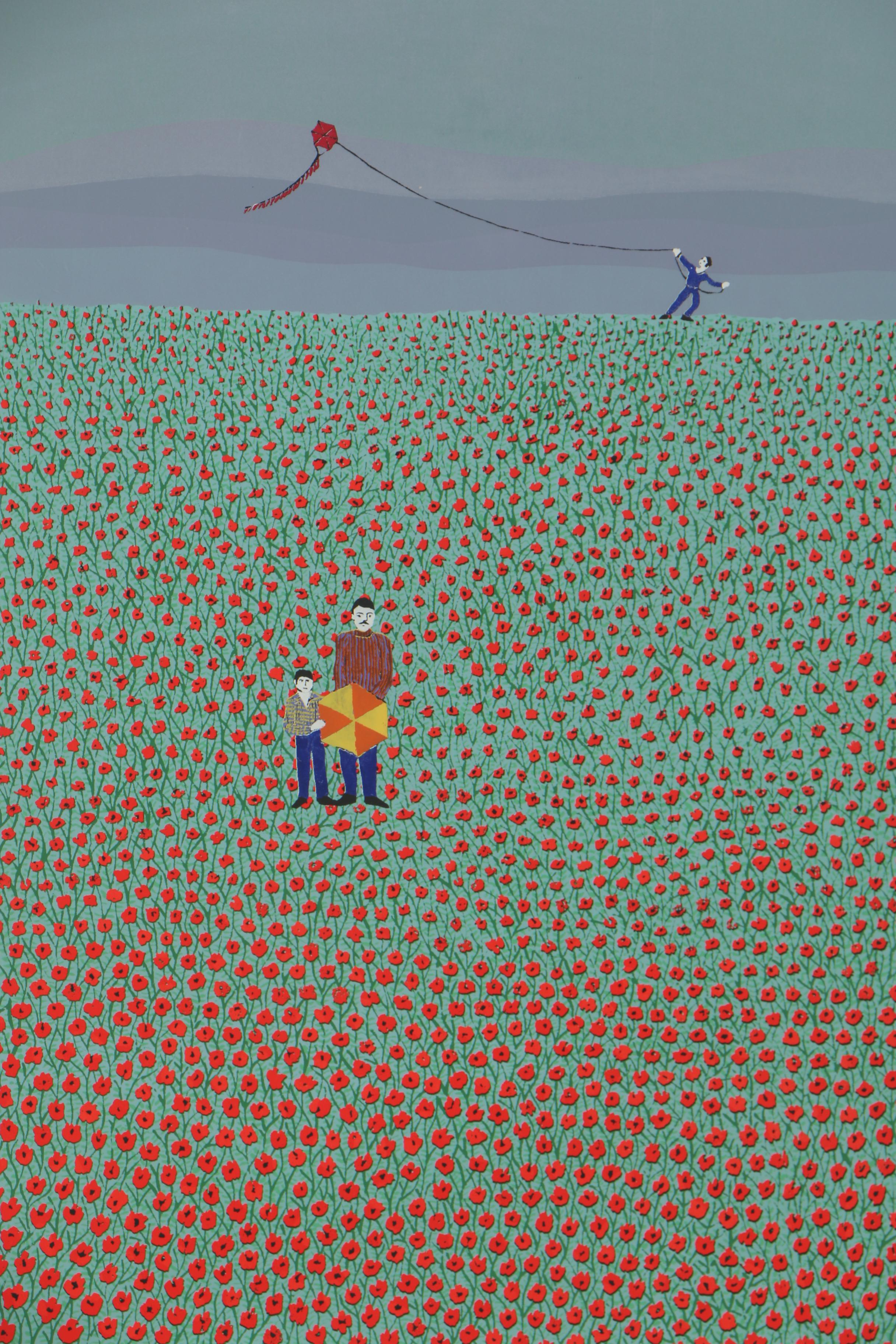 Zeki Findikoglu Serigraph "Kite"