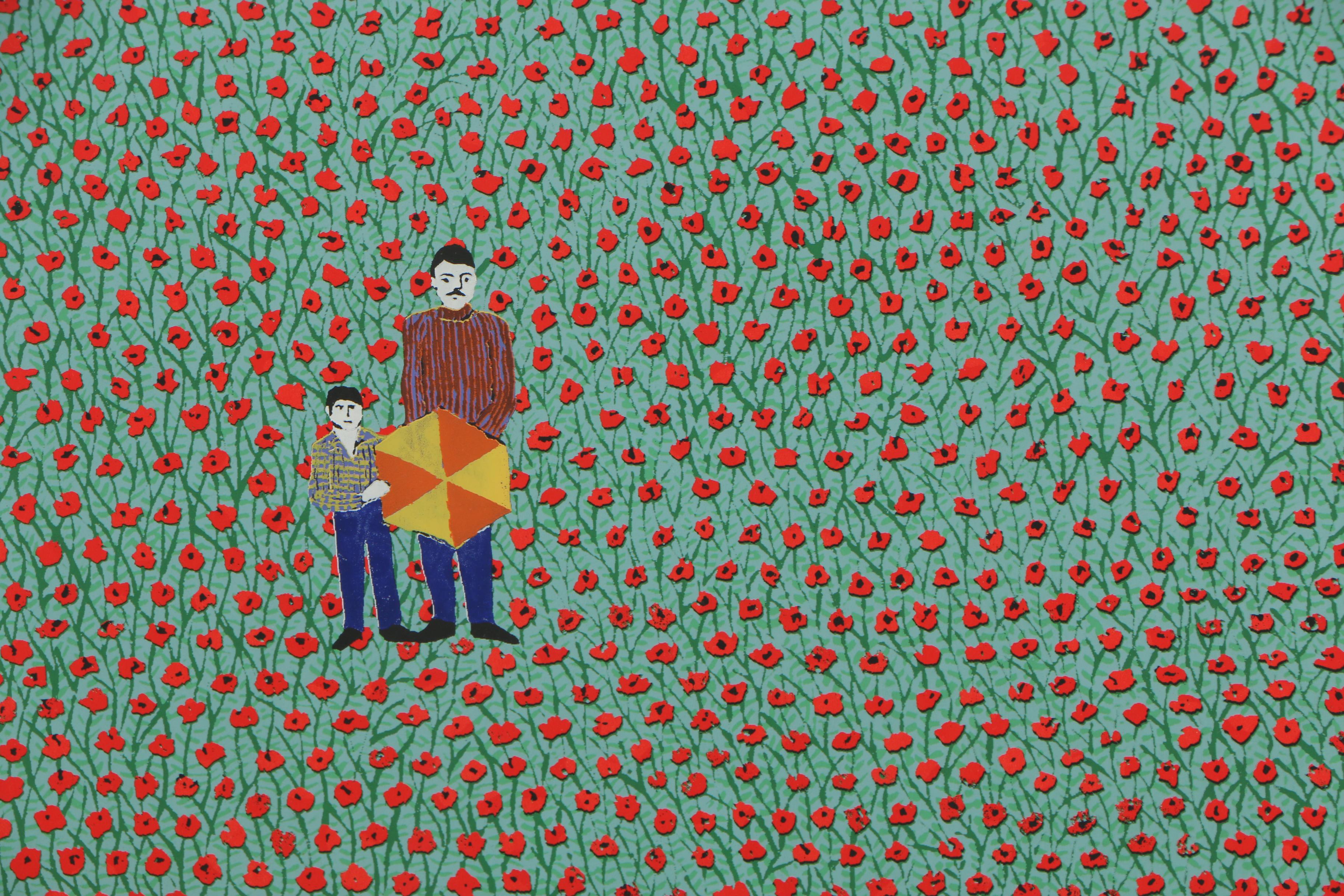 Zeki Findikoglu Serigraph "Kite"