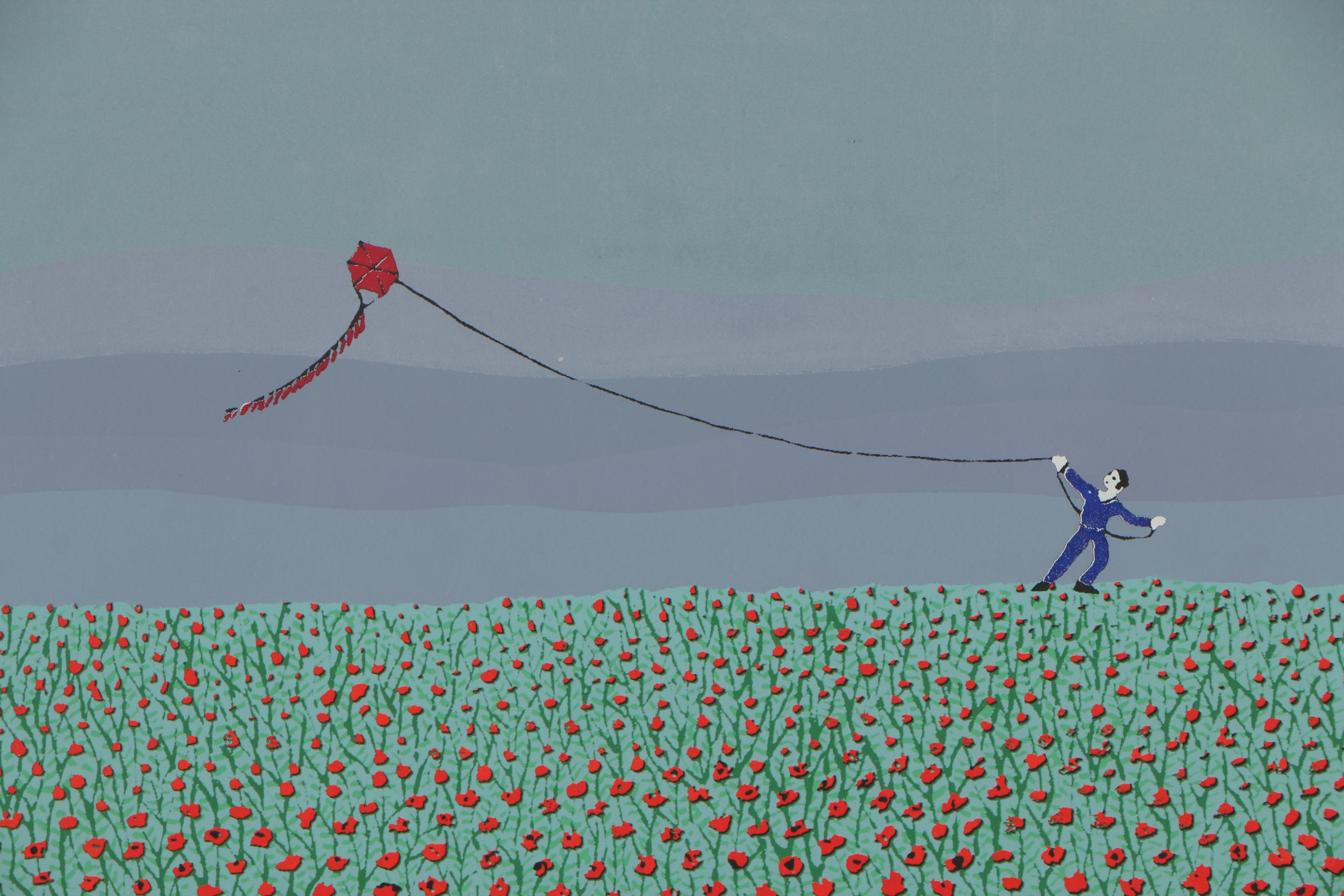 Zeki Findikoglu Serigraph "Kite"