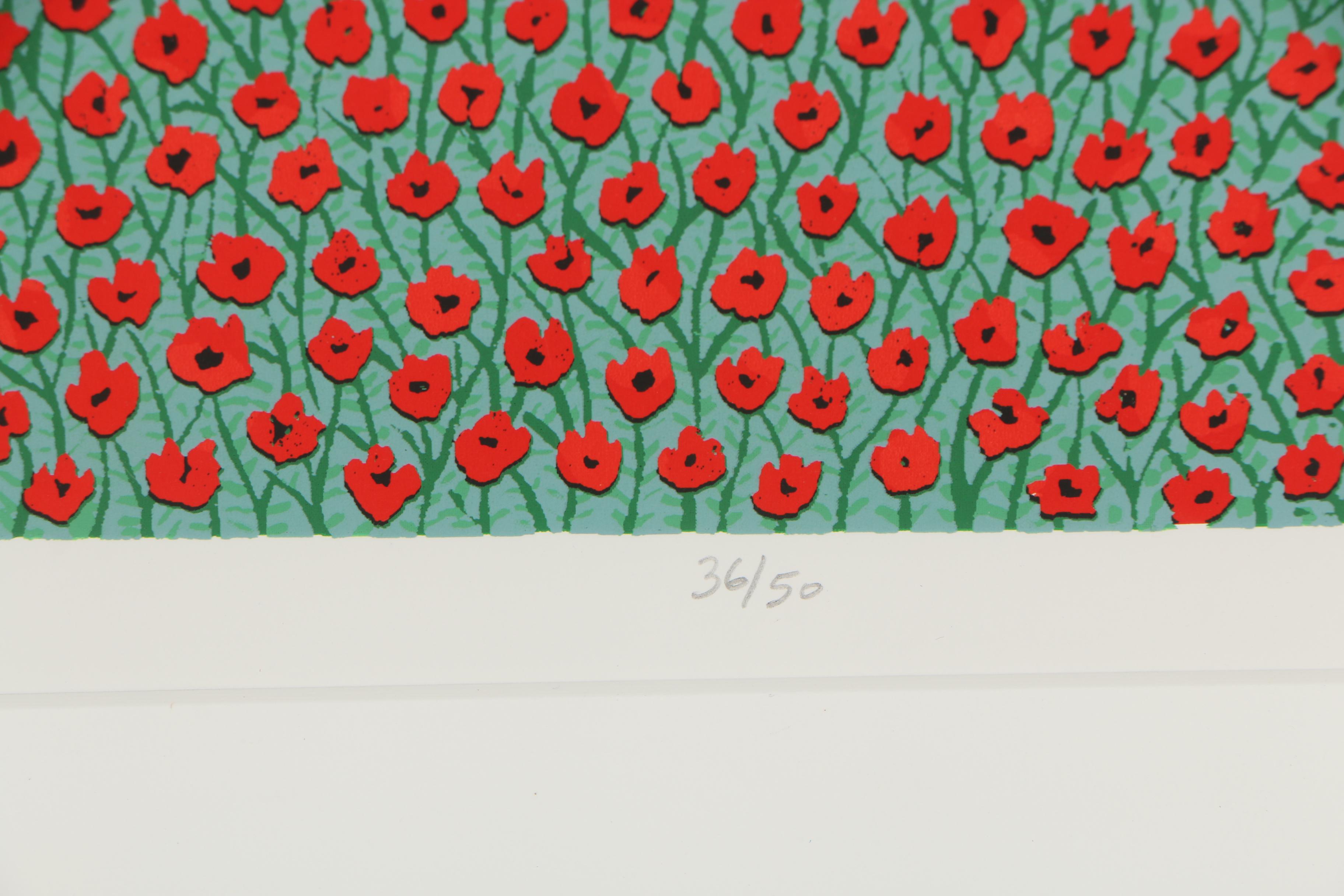 Zeki Findikoglu Serigraph "Kite"