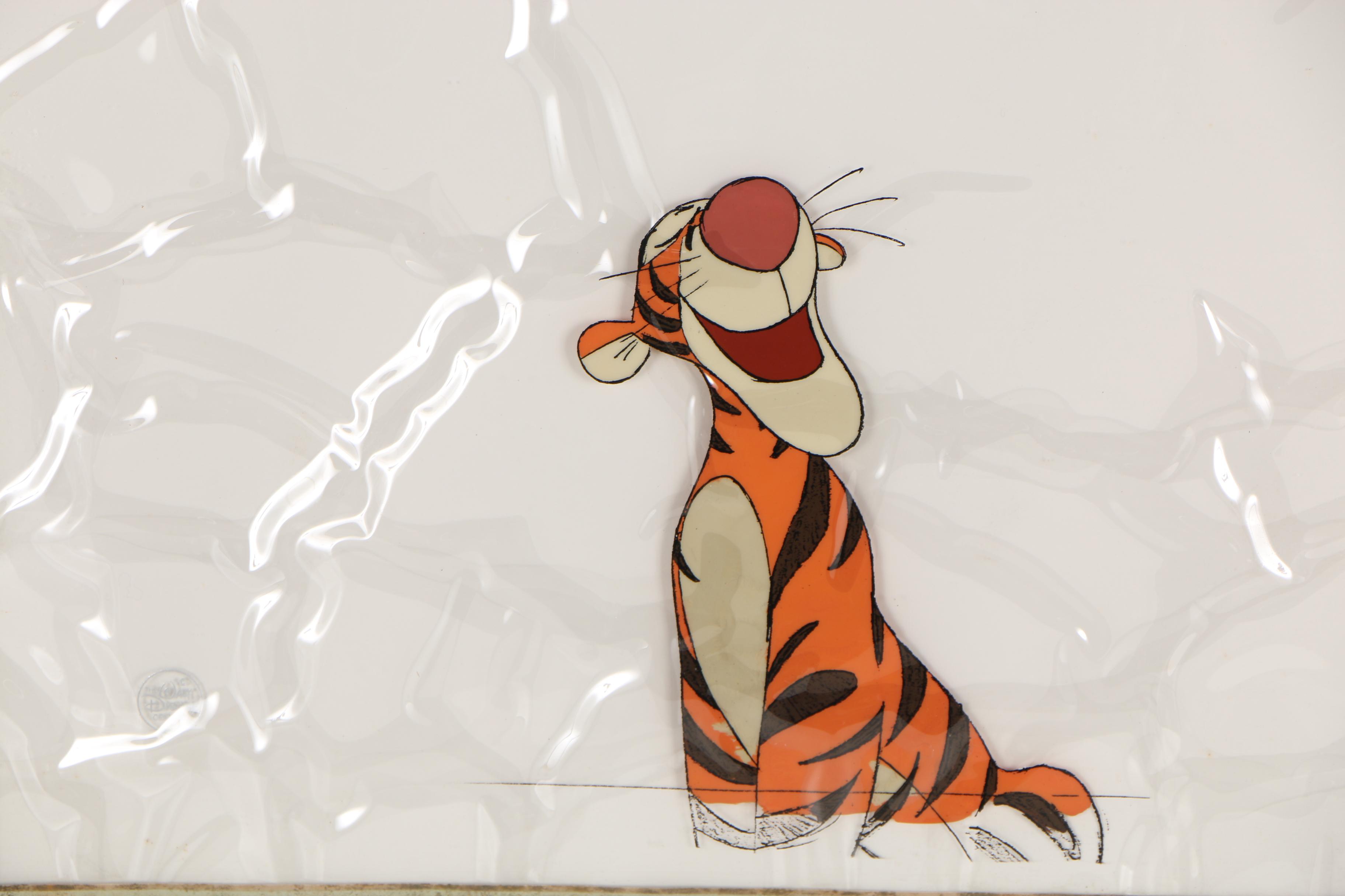 Three Hand-Colored Warner Brothers Animation Cels