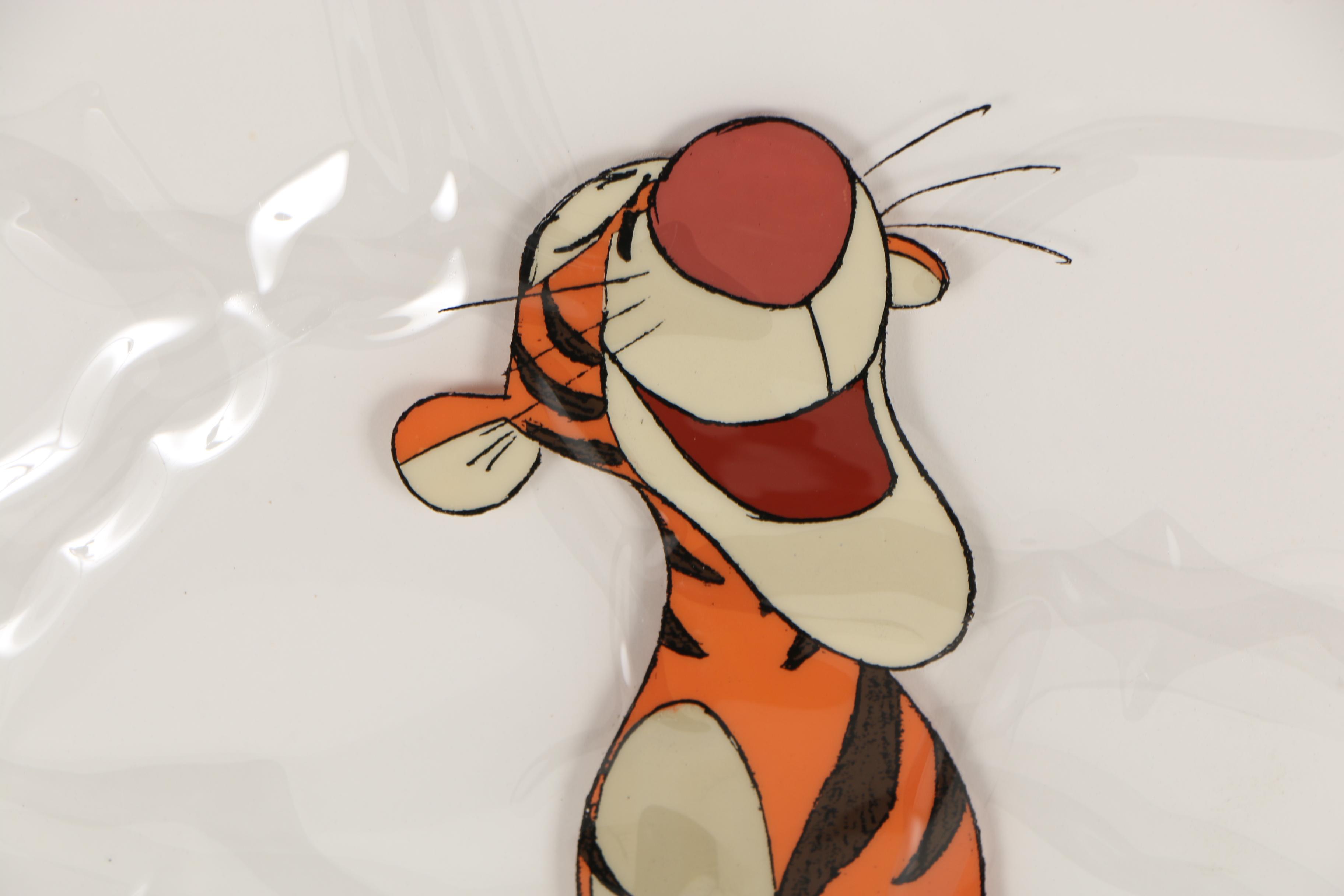 Three Hand-Colored Warner Brothers Animation Cels