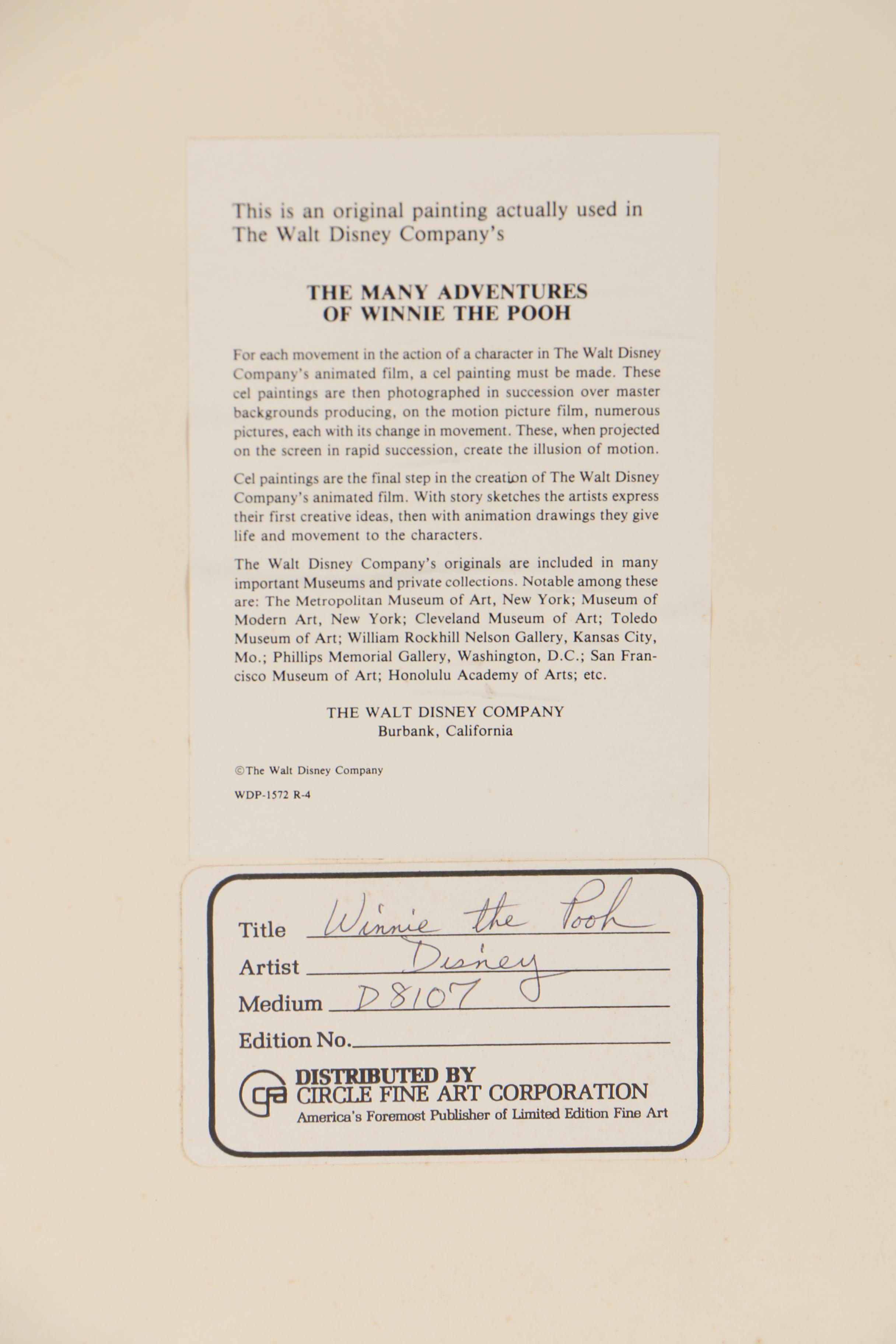 Three Hand-Colored Warner Brothers Animation Cels