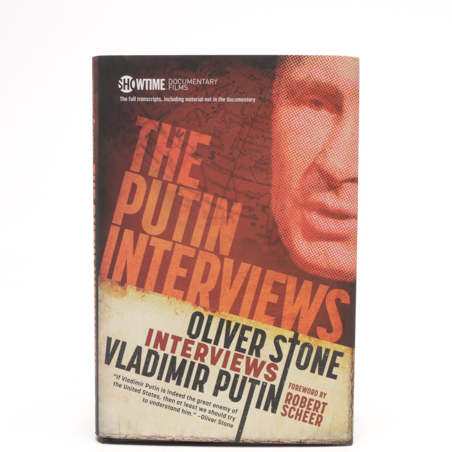 Oliver Stone Signed "The Putin Interviews"