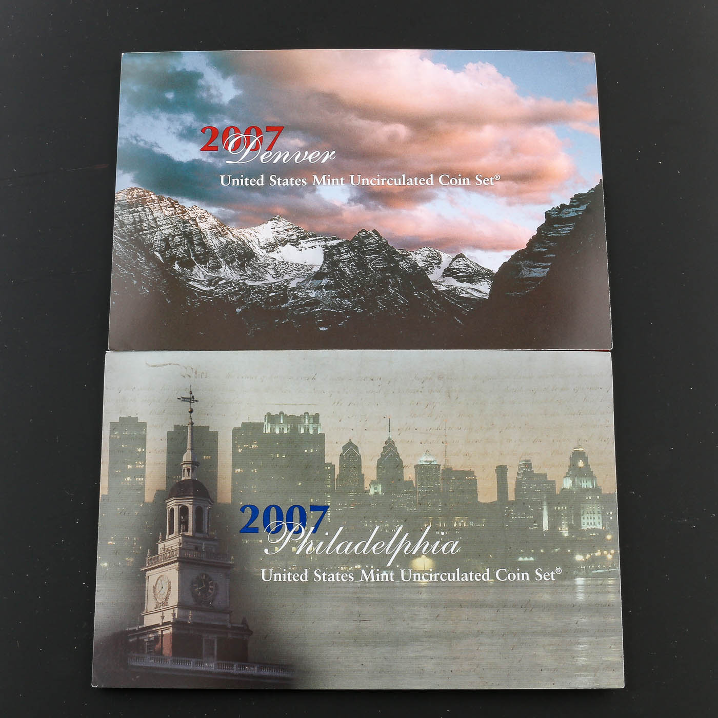 2007 United States Uncirculated Denver and Philadelphia Mint Set