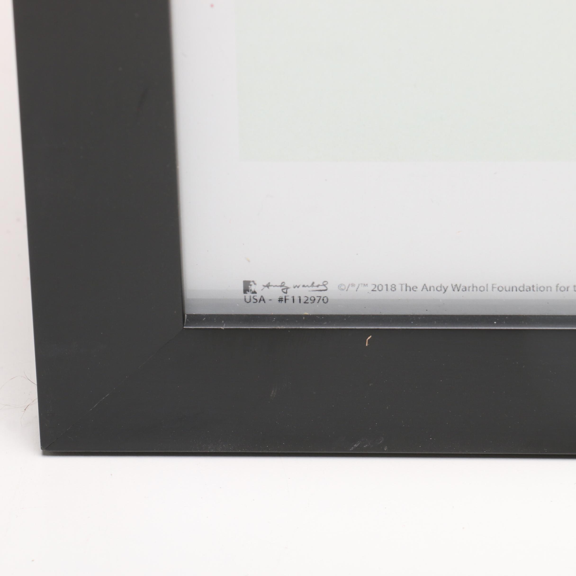 Offset Lithograph after Andy Warhol "Dance Diagram [2]..."