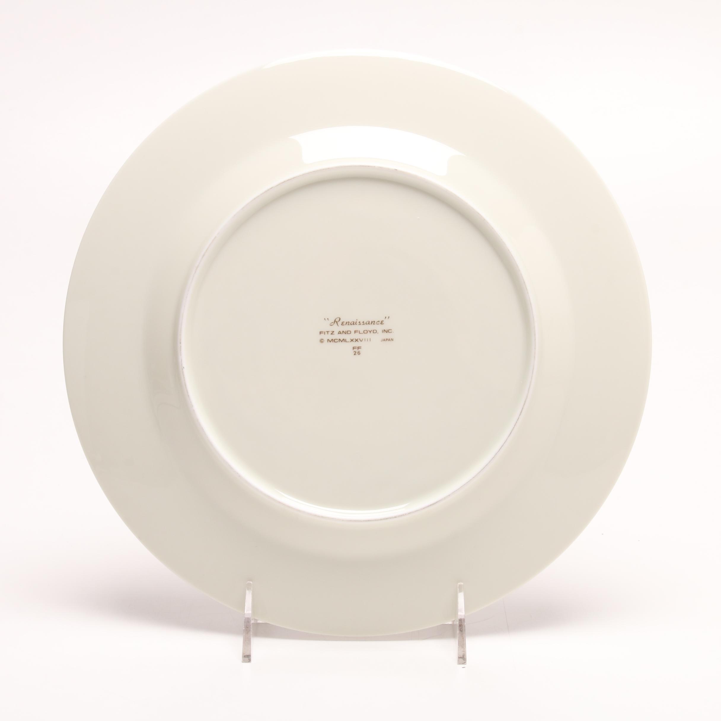 Fitz and Floyd "Renaissance" China Dinnerware