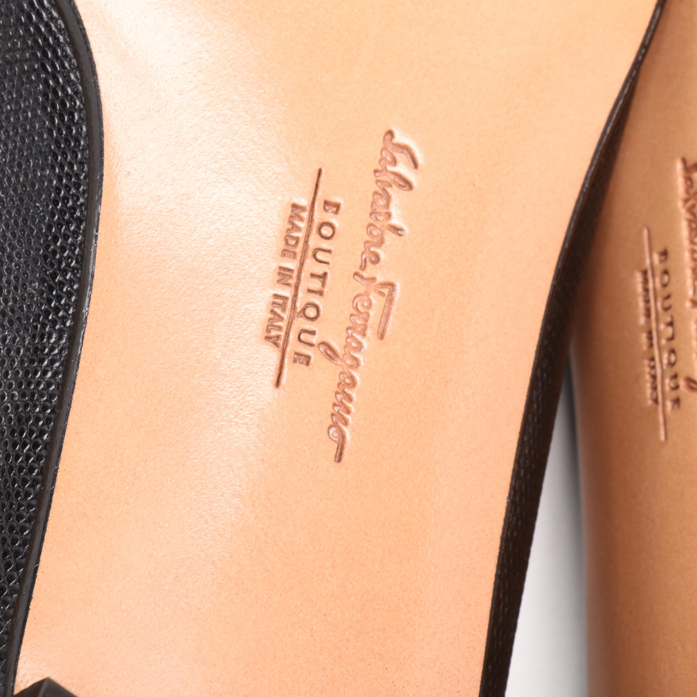 Women's Flats and Low Heel Shoes Including Salvatore Ferragamo Boutique