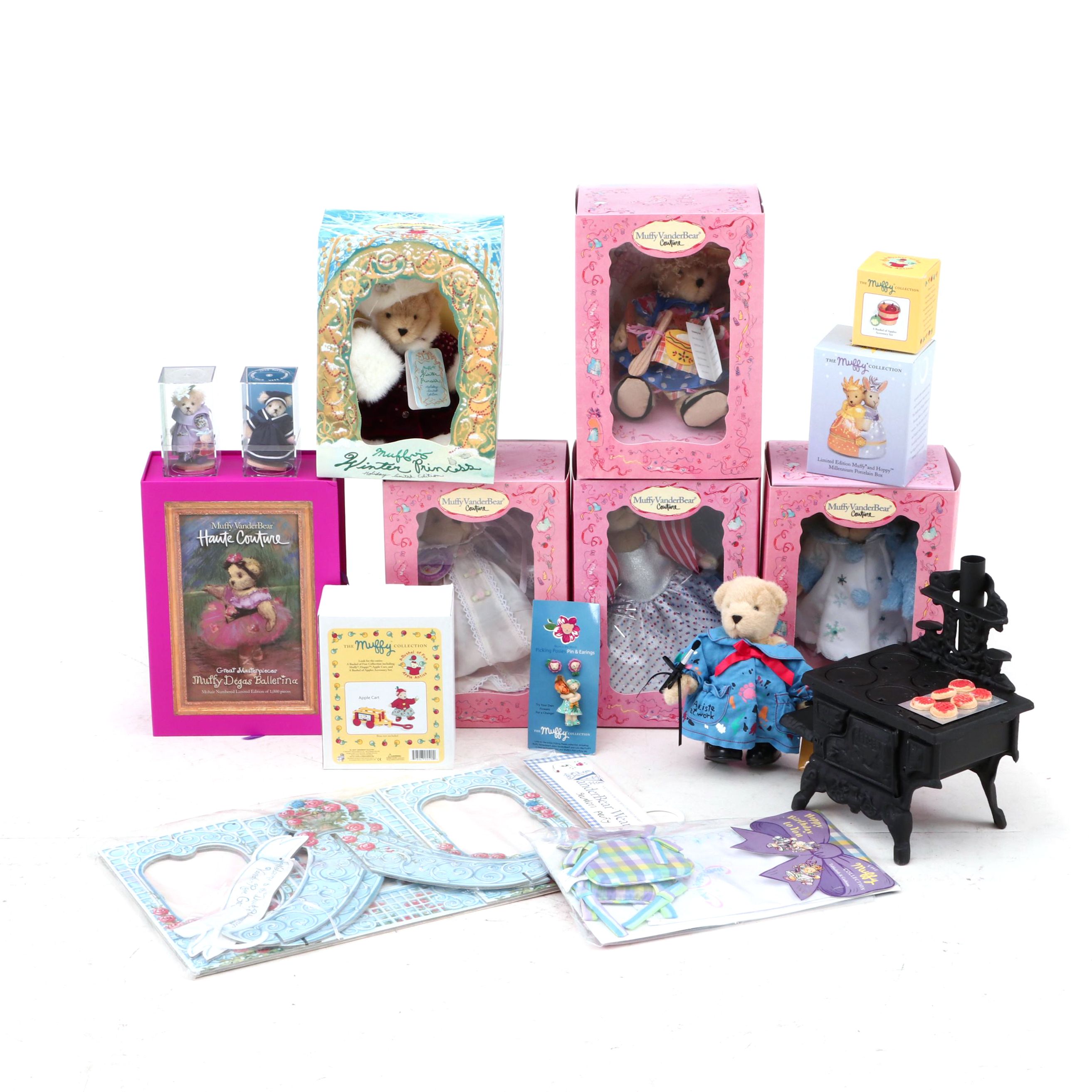 Muffy Vanderbear Collection Including Bears and Accessories
