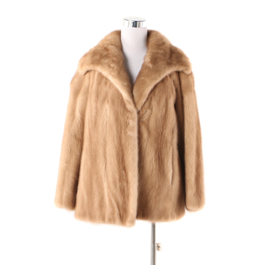 Women's Vintage The Minerva Collection by Evans Mink Fur Coat