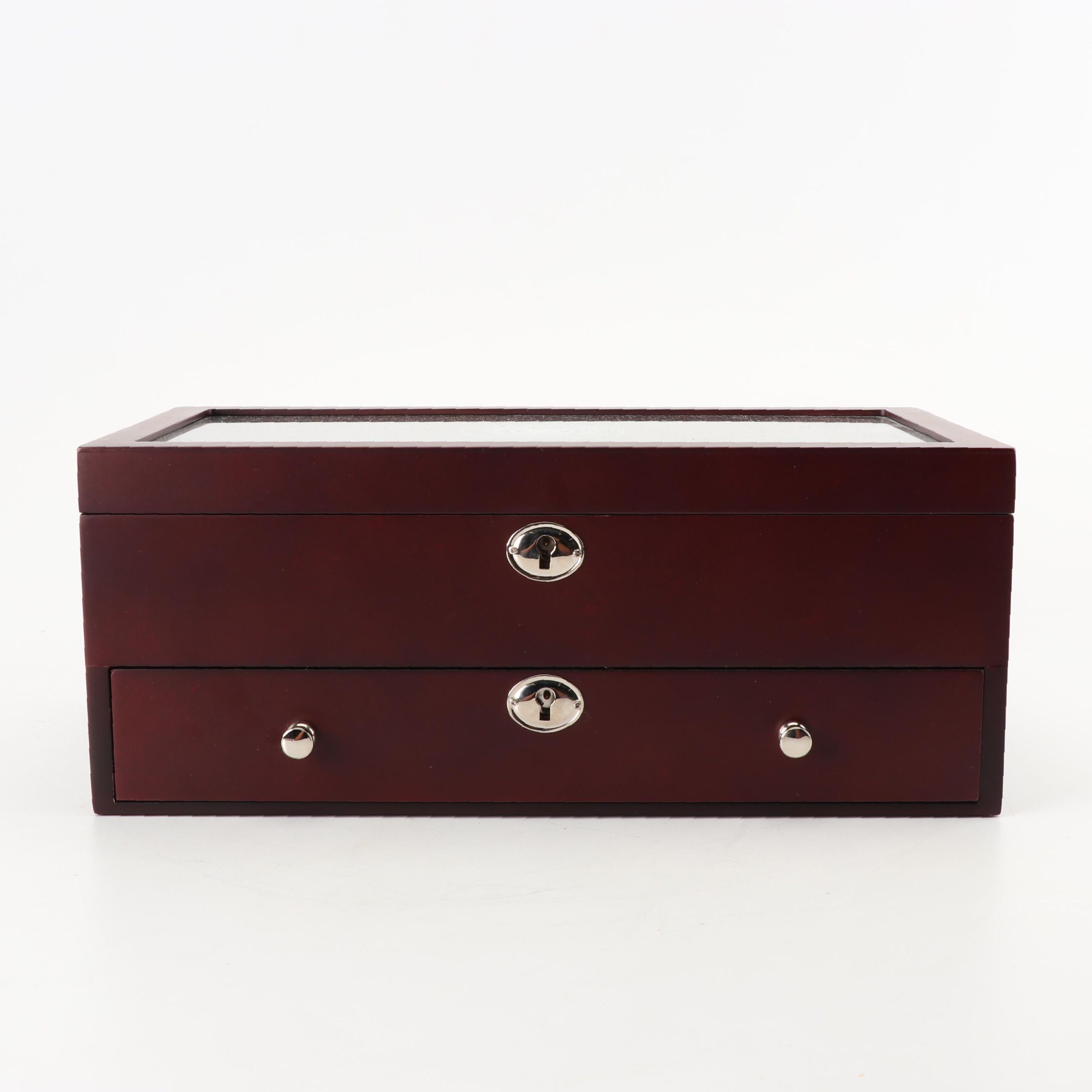 Morgan Silver Dollar Collection in Display Case, 1883 - 1904