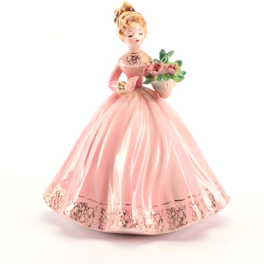 Josef Originals Porcelain Figurine, circa 1960