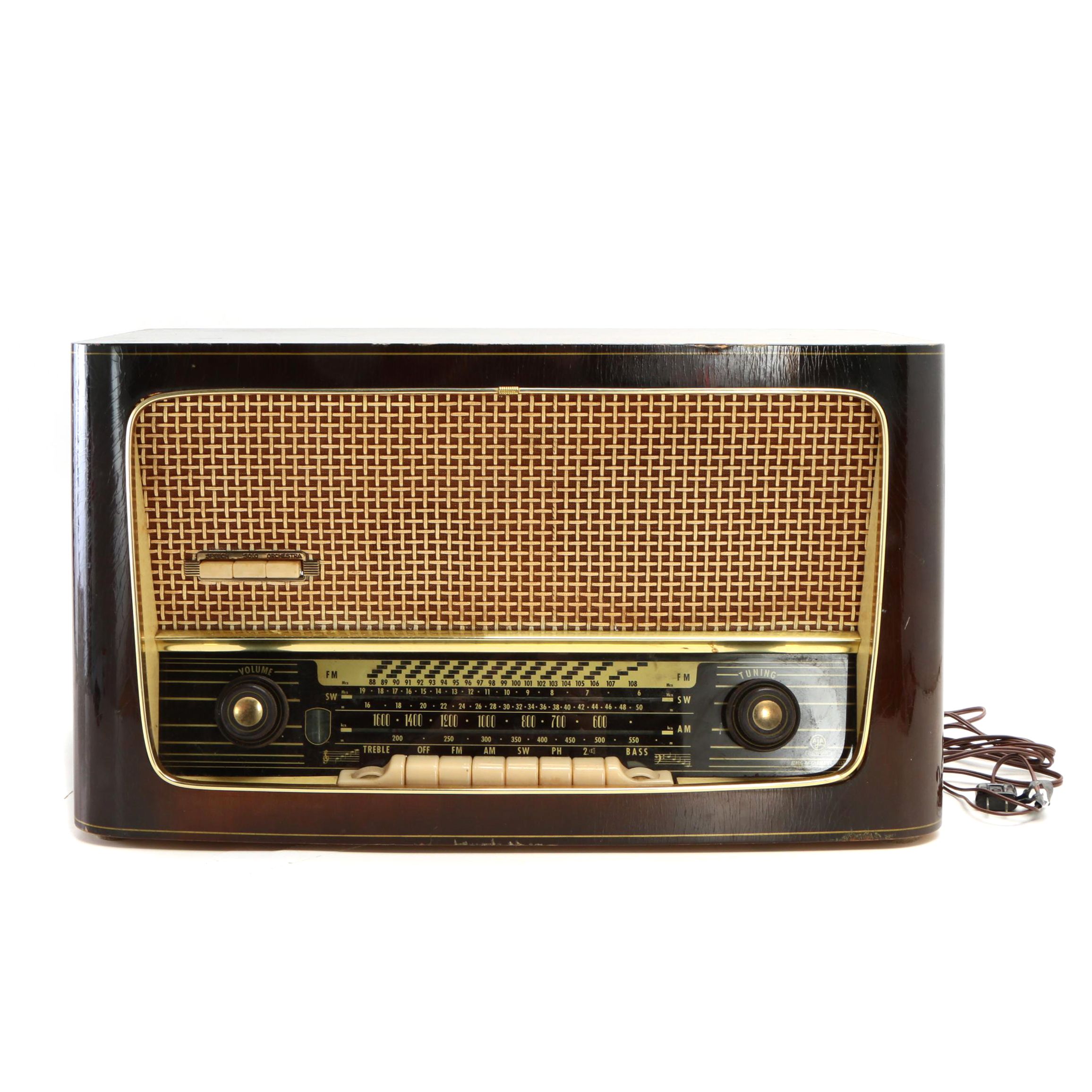 AJA Electronic Type 5842 Tabletop AM FM SW Radio