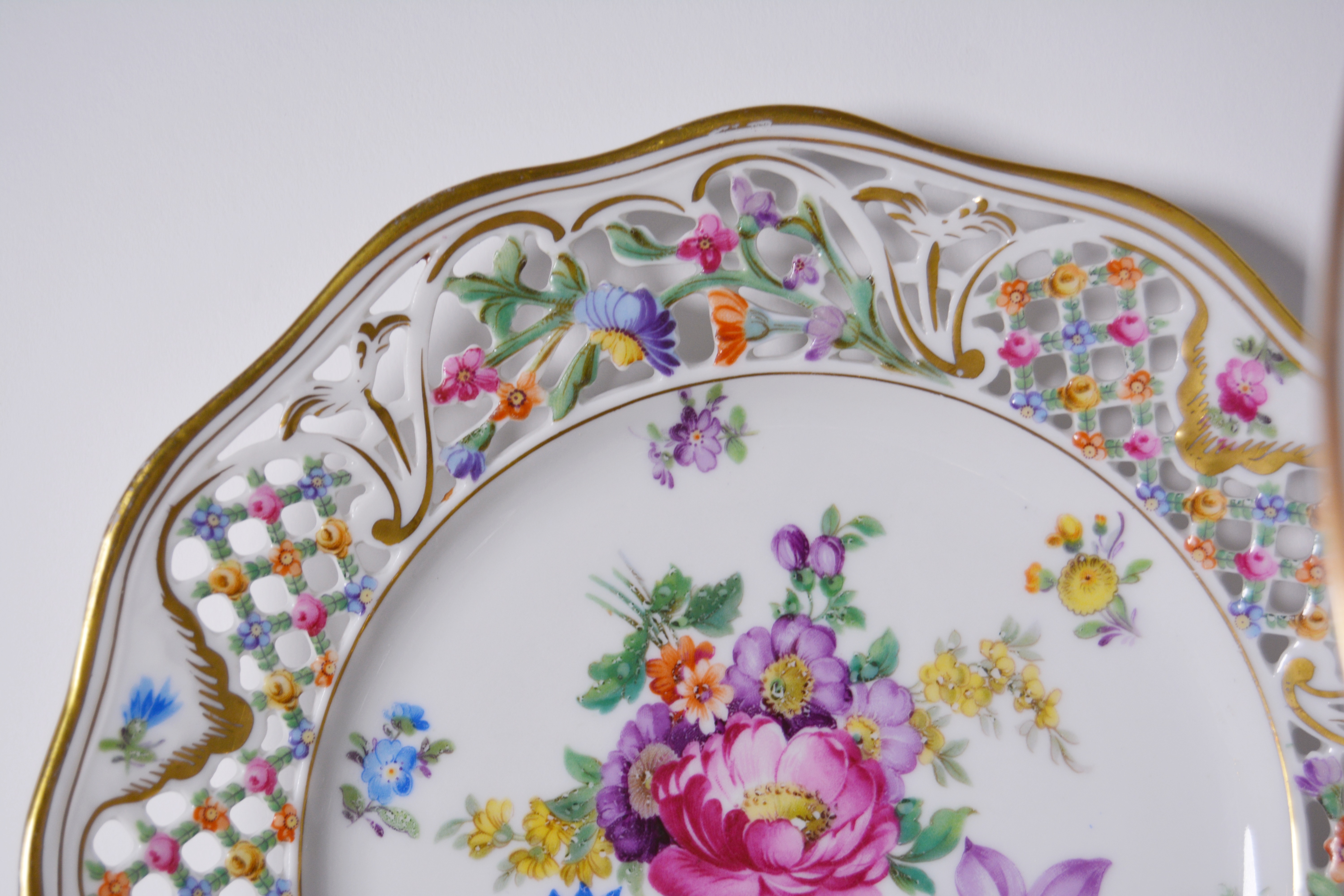 Schumann-Bavaria "Empress Dresden Flowers" China Dinnerware Set