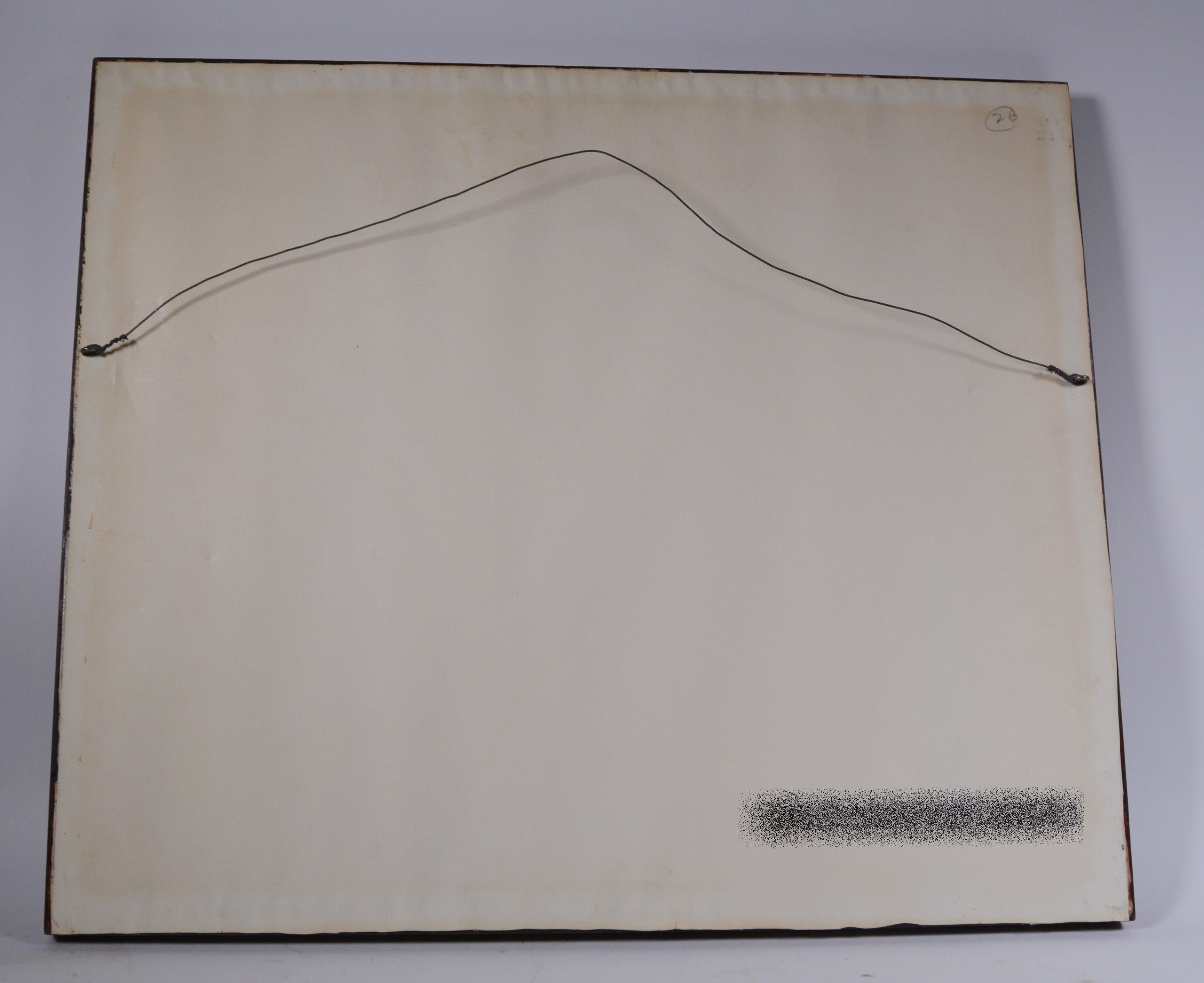 Watercolor Painting of Rural Landscape