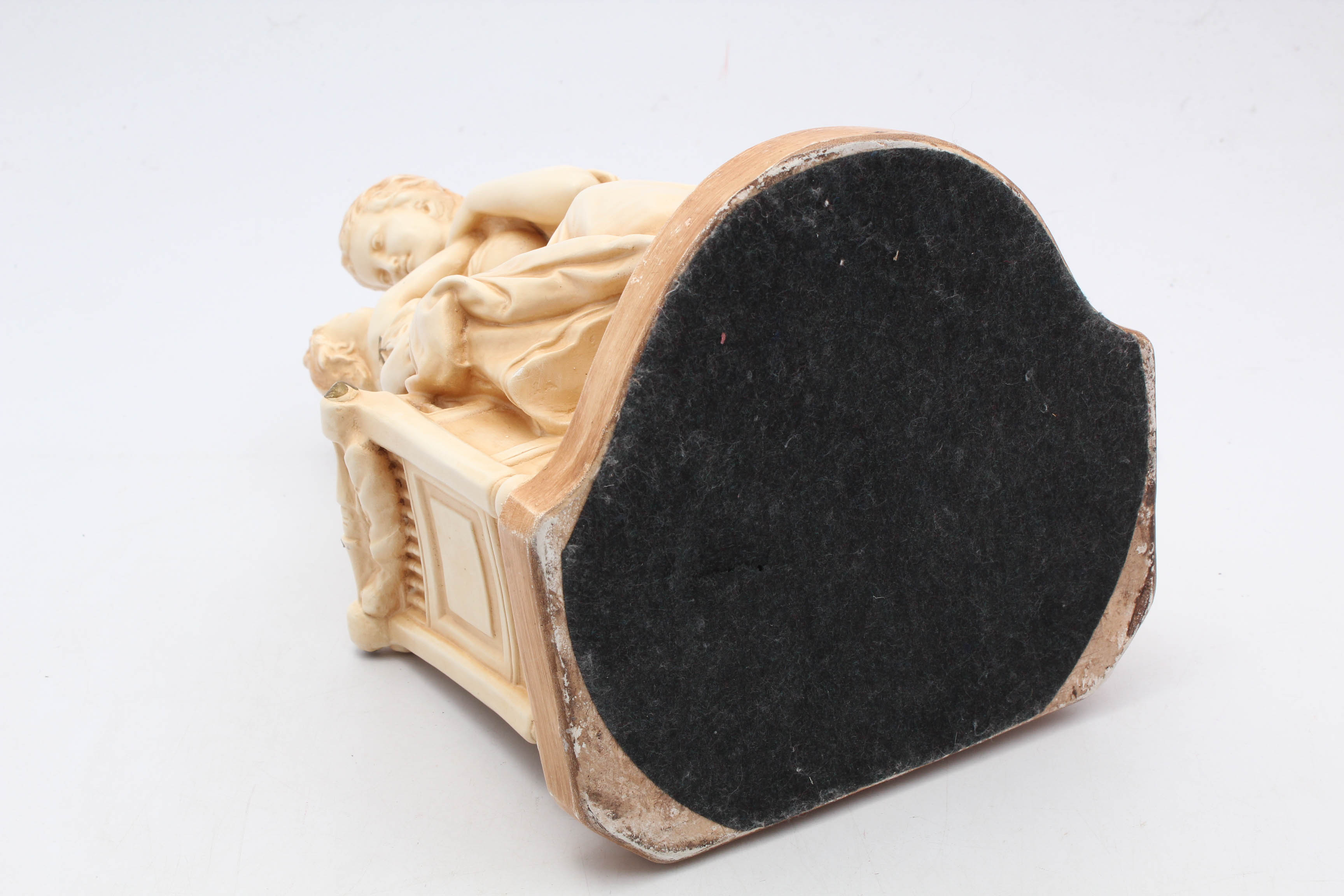 Artistic Royal Krafts Chalkware Mother and Child, 20th Century