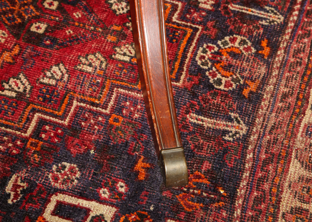 "New Hampton Court" Mahogany Dining Table by Drexel, 20th Century