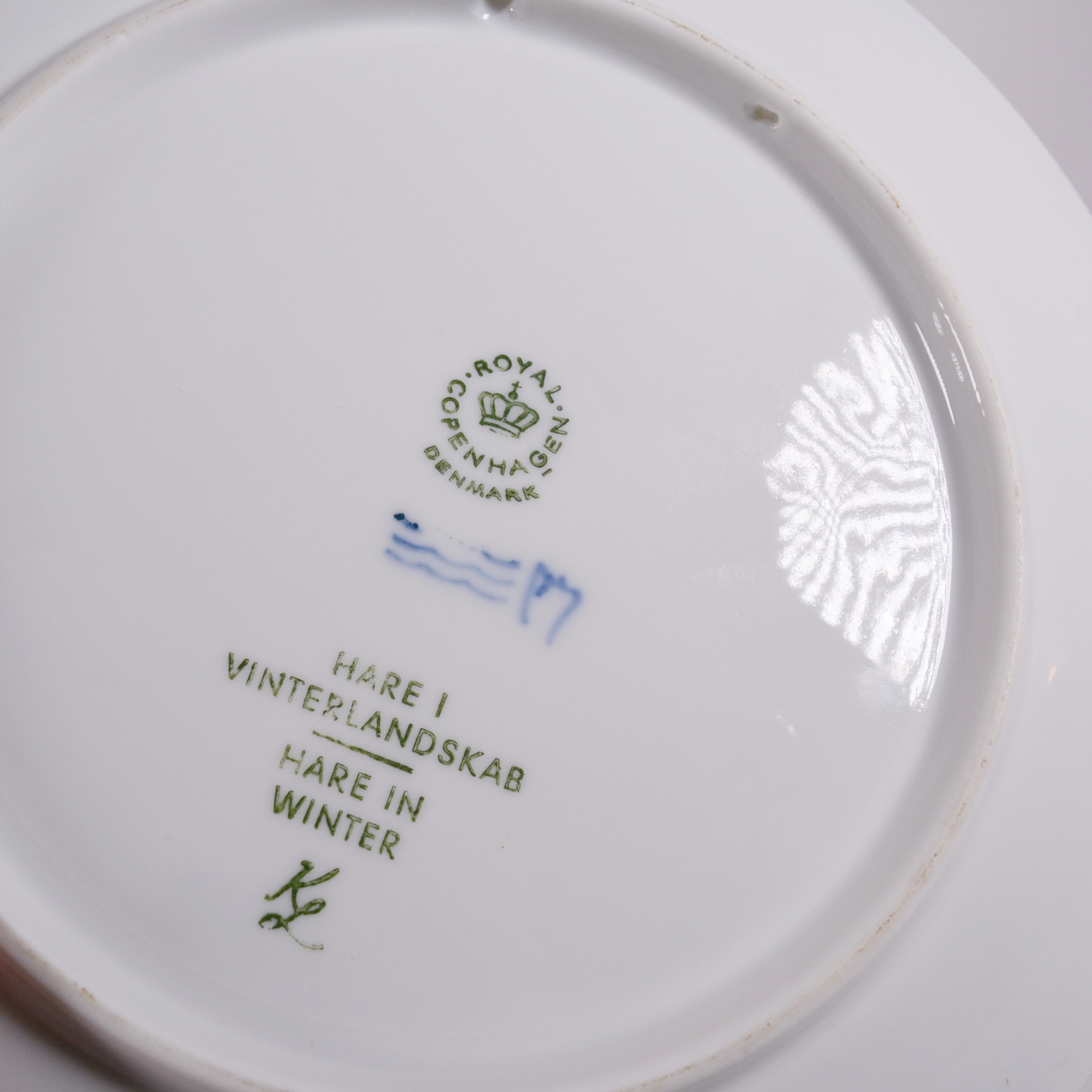 Royal Copenhagen Porcelain Christmas Plates, Set of Fourteen