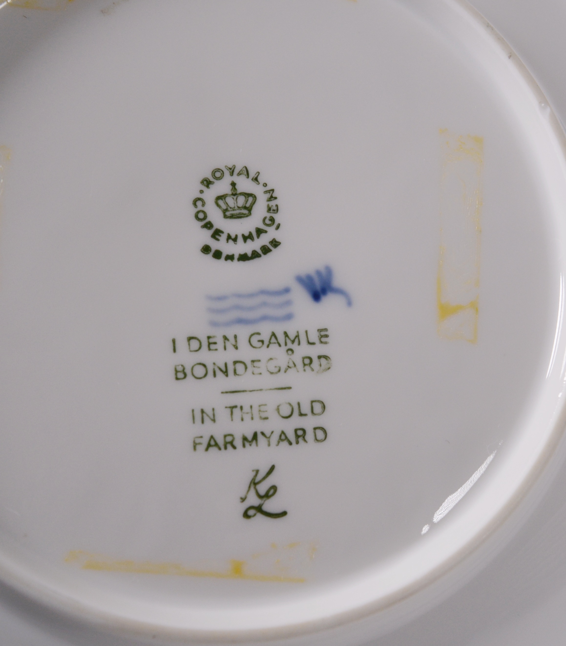 Royal Copenhagen Porcelain Christmas Plates, Set of Fourteen