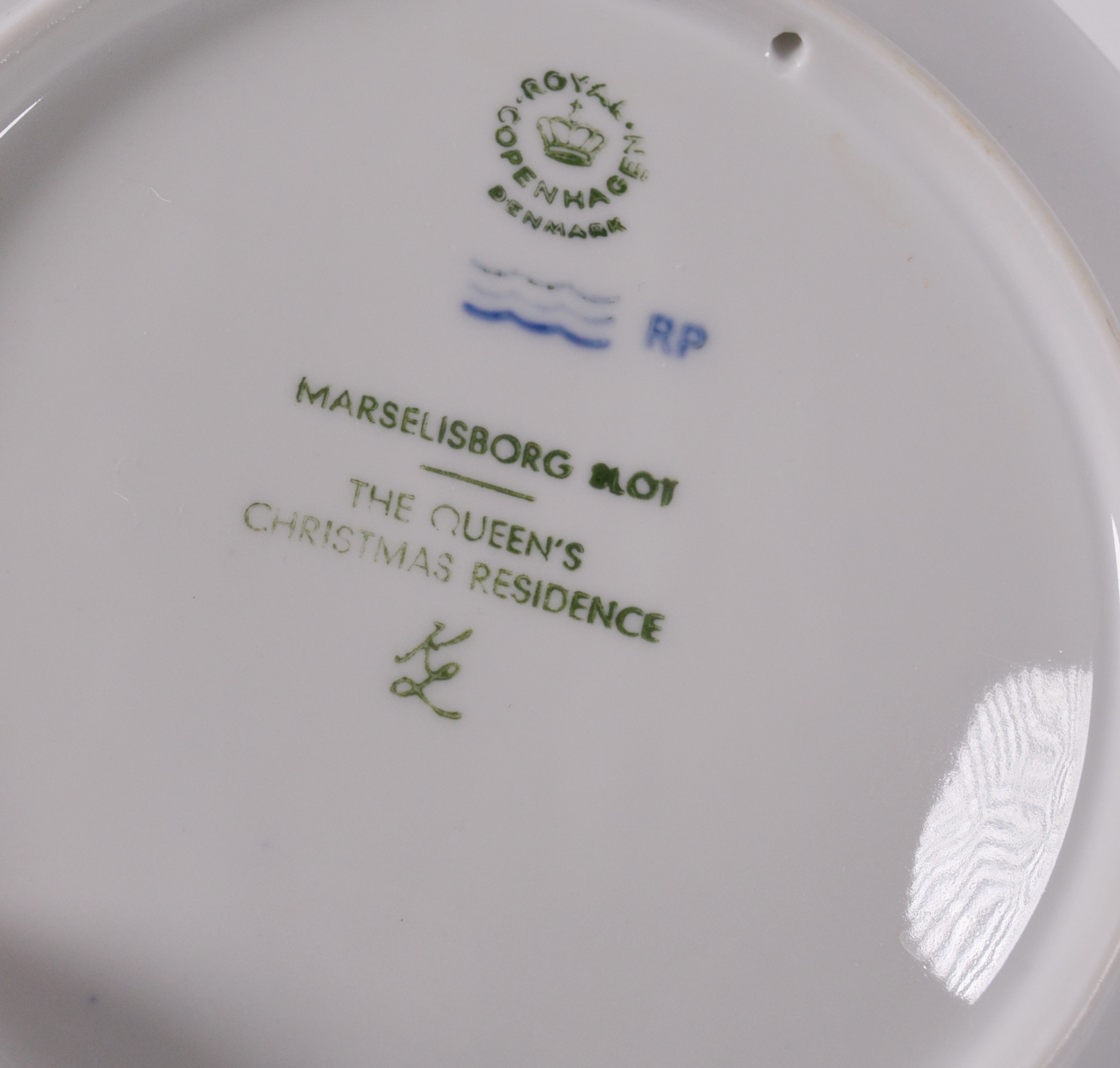 Royal Copenhagen Porcelain Christmas Plates, Set of Fourteen