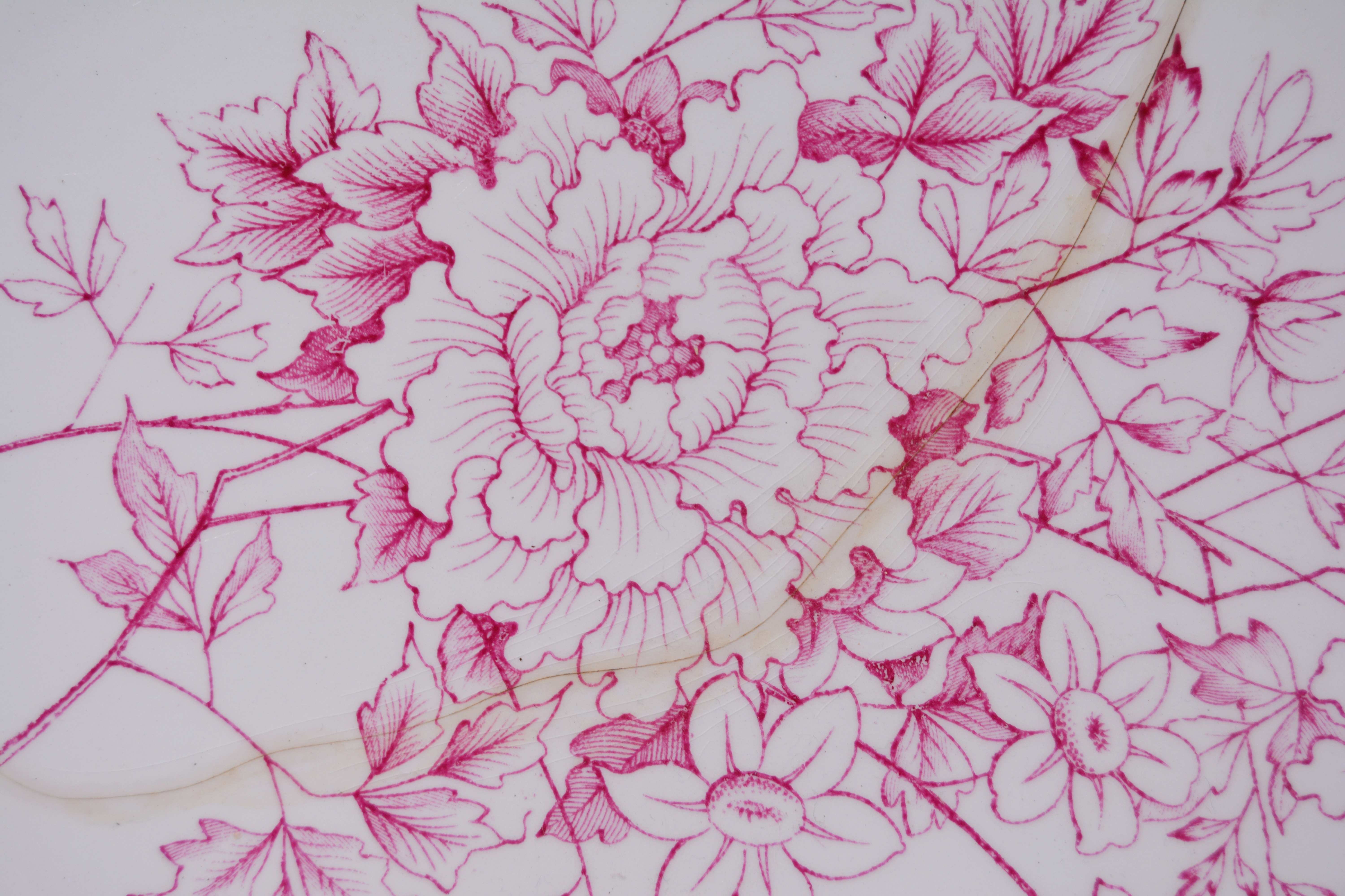 Antique Copeland Spode Pink and Gilt Porcelain Tea Set