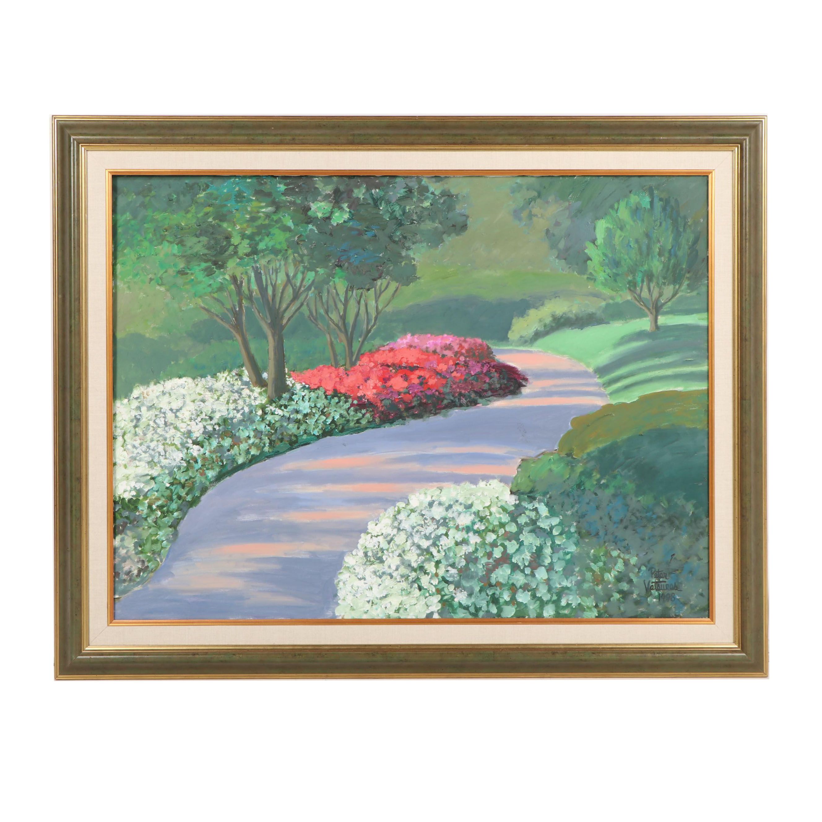 Peter Vatsures Landscape Oil Painting