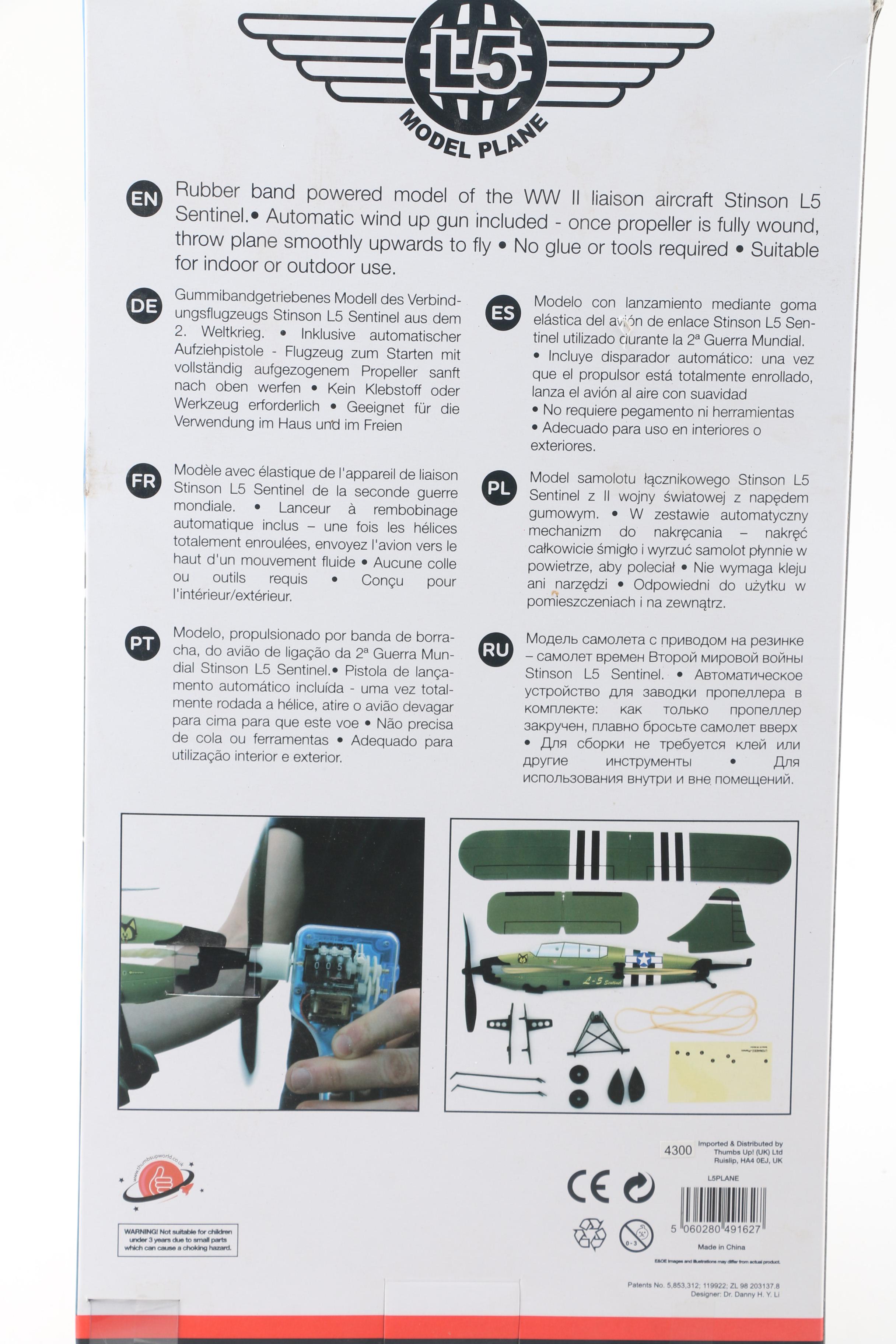 Fokker DR-1, Laird 400 Racer, and Other Airplane Scale Models